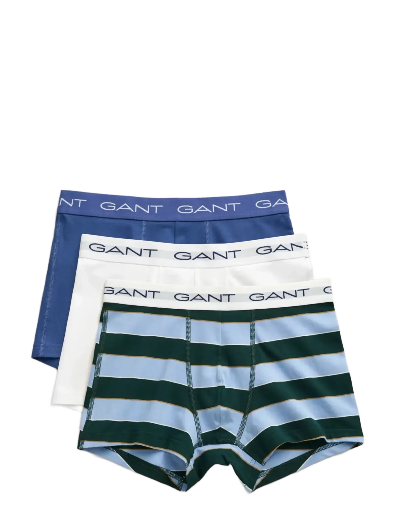 GANT Multistripe Trunk 3-Pack Blau - S - Herren