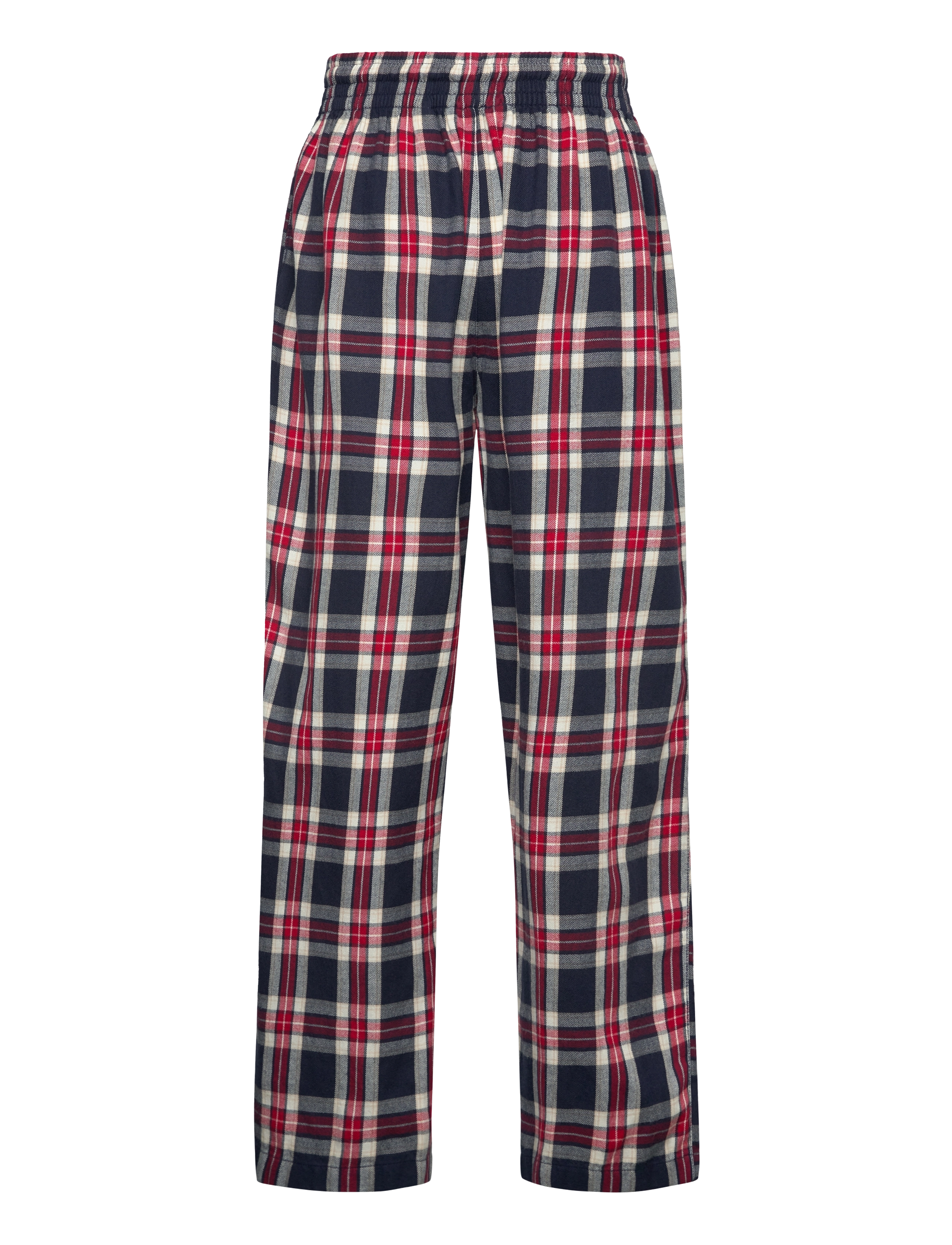 GANT - FLANNEL CHECK PAJAMA PANTS - evening blue - 1
