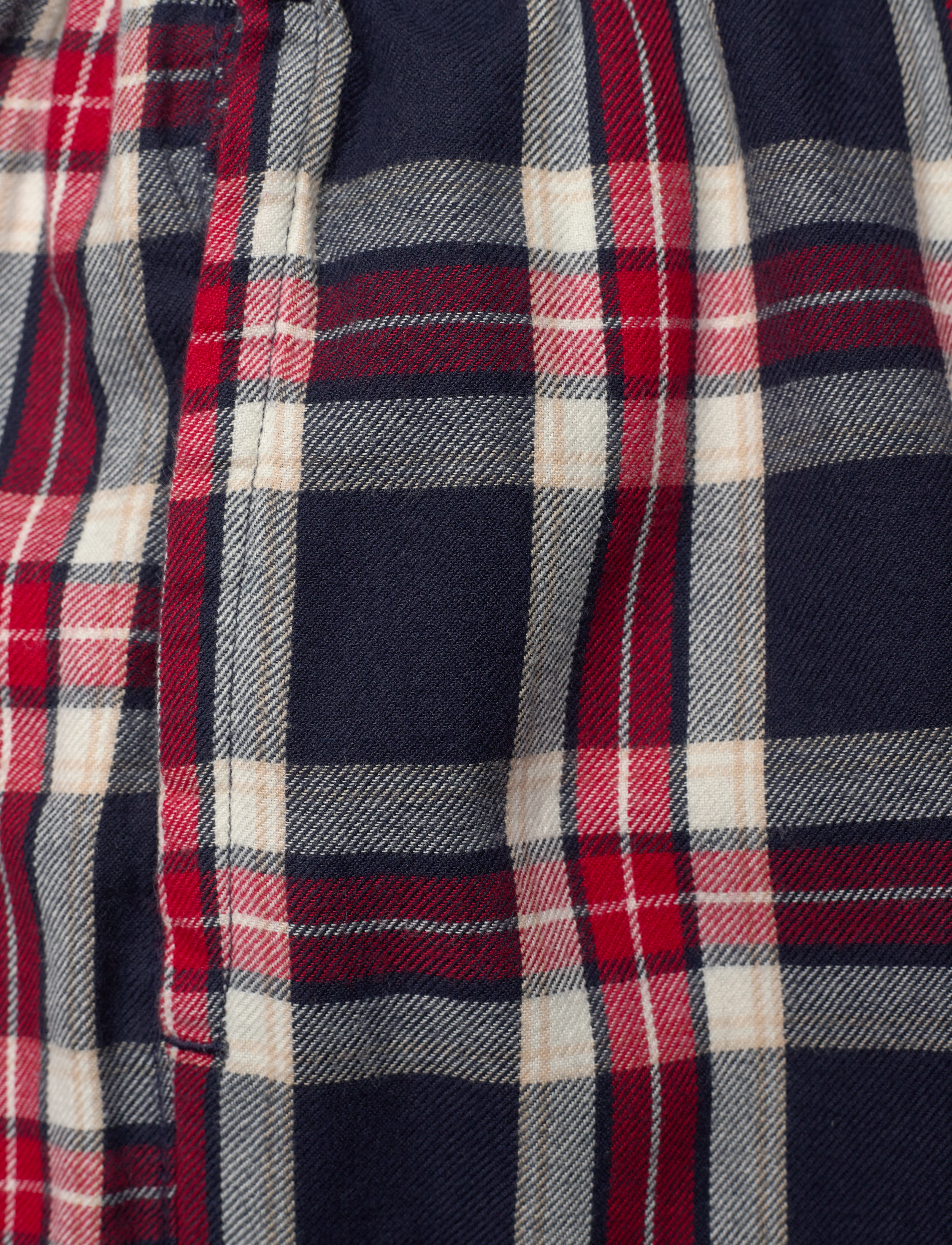 GANT - FLANNEL CHECK PAJAMA PANTS - evening blue - 2