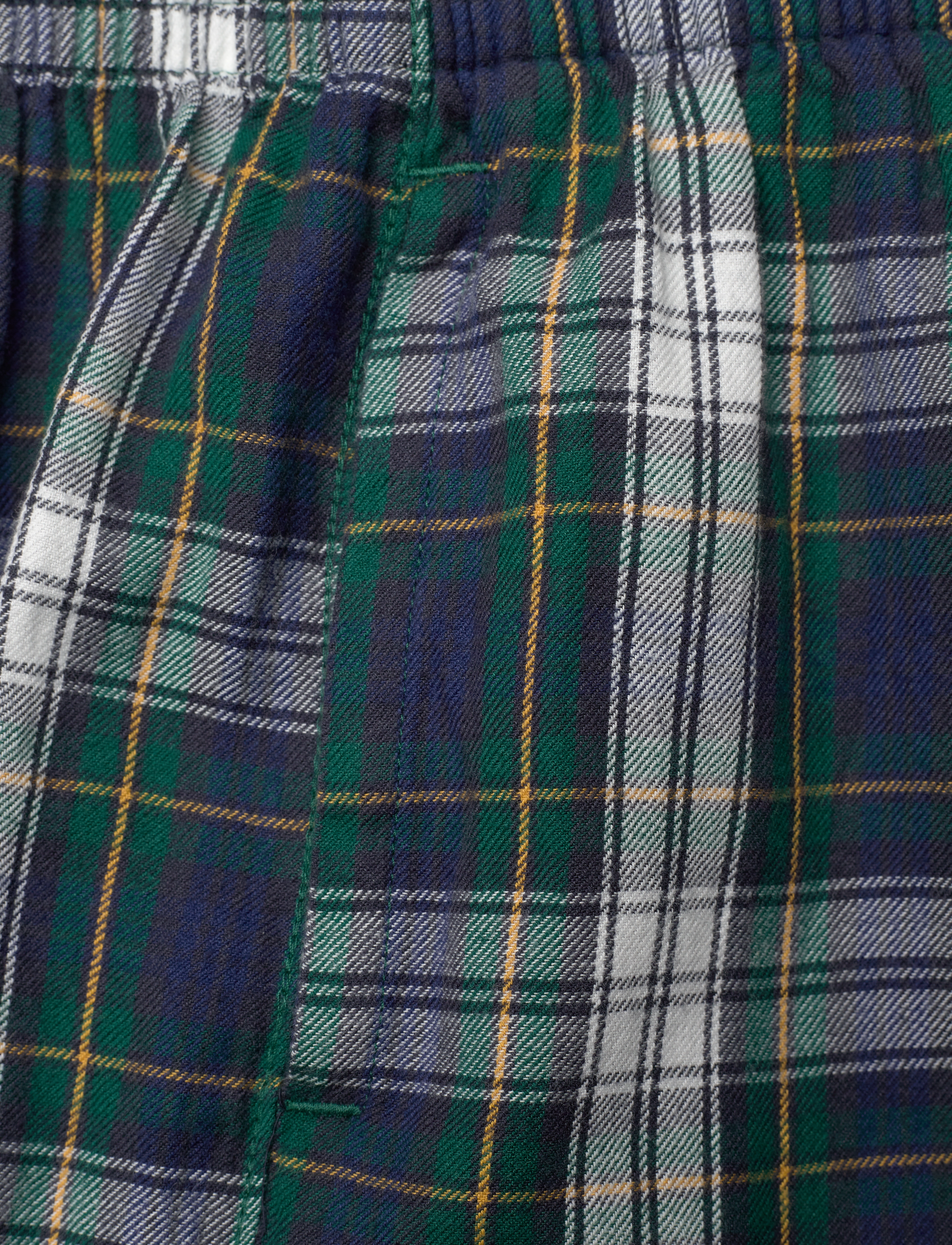 GANT - FLANNEL CHECK PAJAMA PANTS - navy - 2