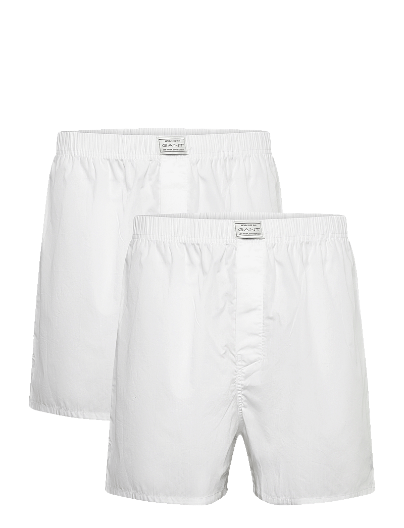 GANT - BOXER SHORTS 2-PACK GIFT BOX - multipack underbukser - white - 1