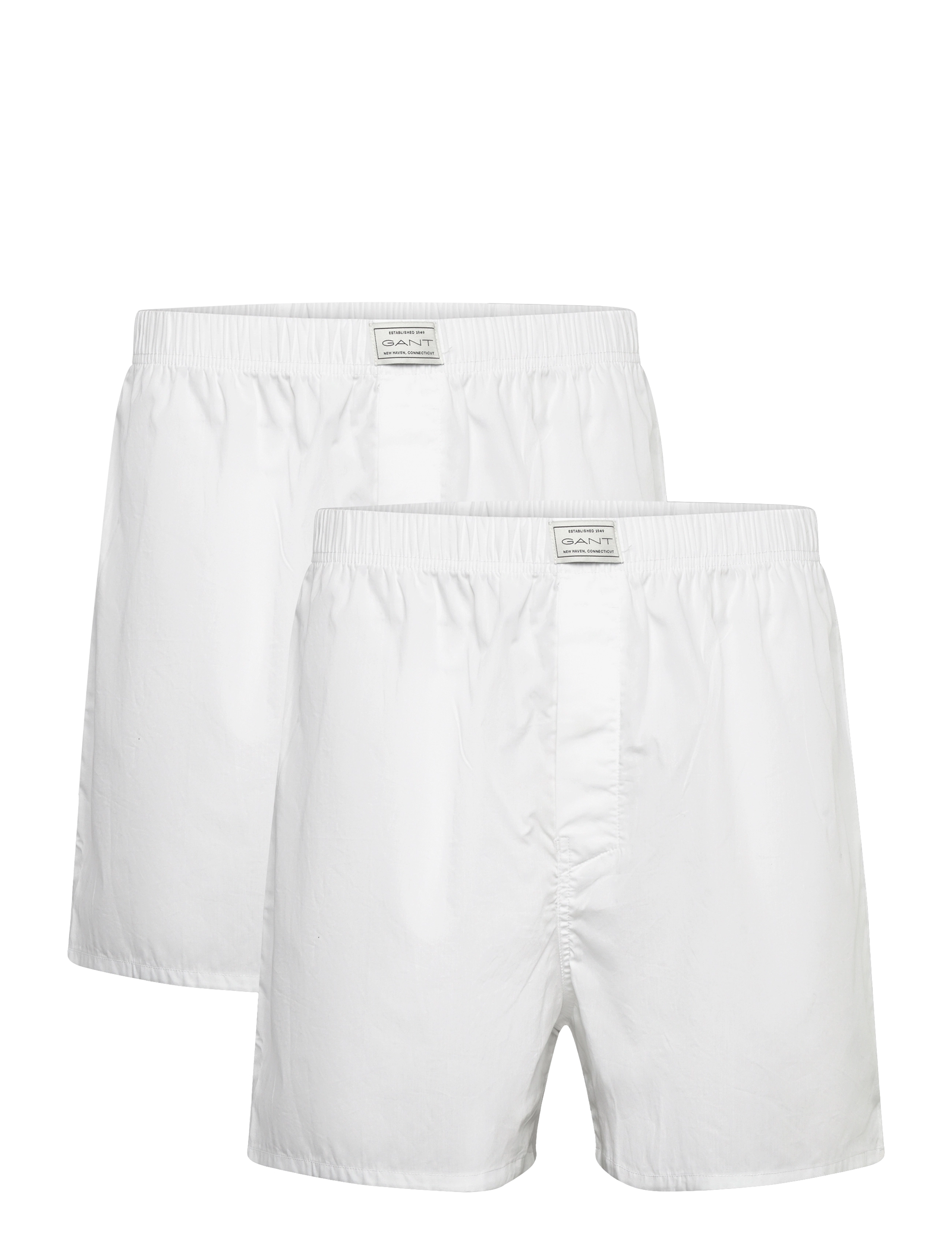Gant BOXER SHORTS 2-PACK GIFT BOX - Aluspesu - WHITE / white
