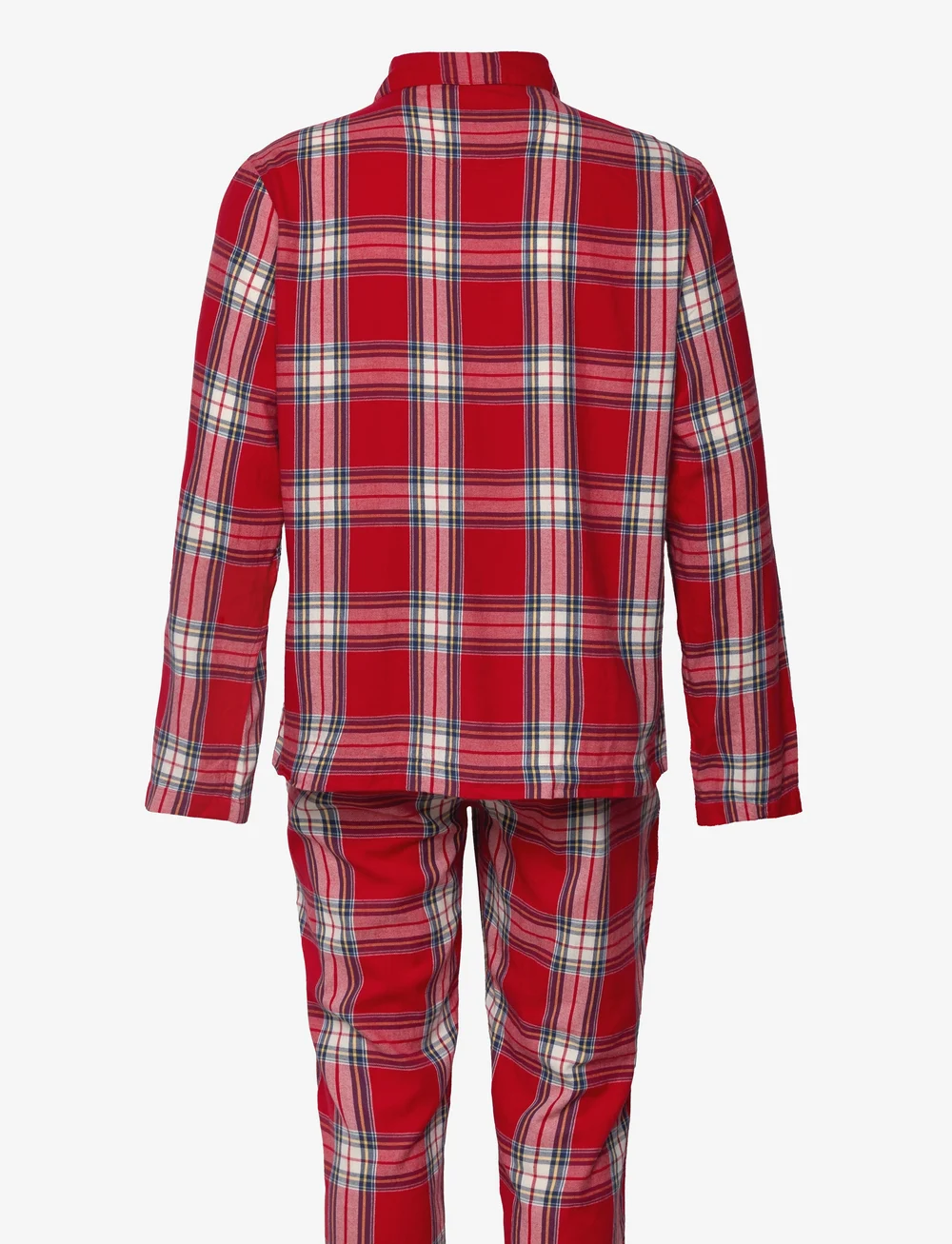 GANT - FLANNEL PJ SET SHIRT AND PANTS GB - pidžaamakomplekt - ruby red - 2