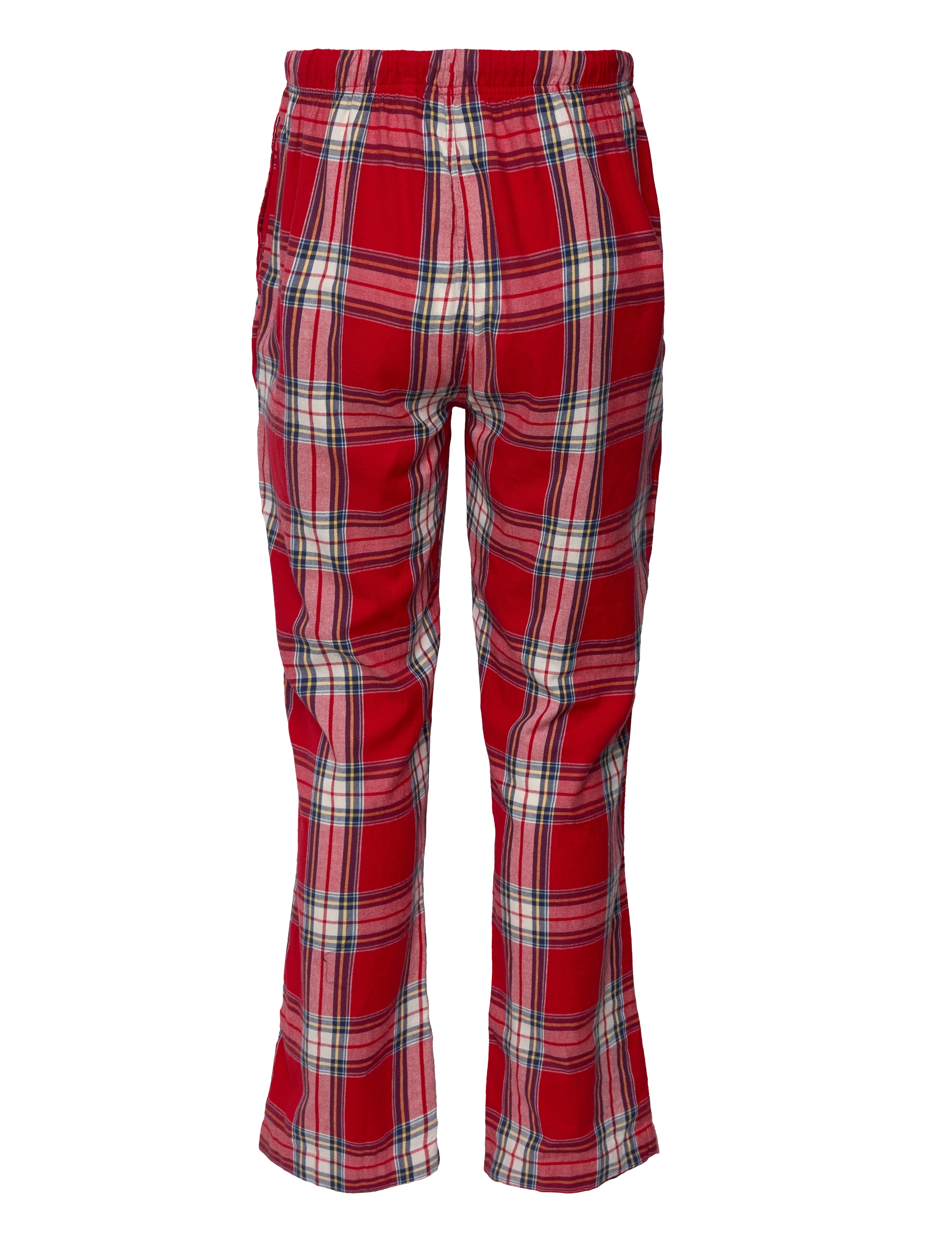 GANT - FLANNEL PJ SET SHIRT AND PANTS GB - ruby red - 4