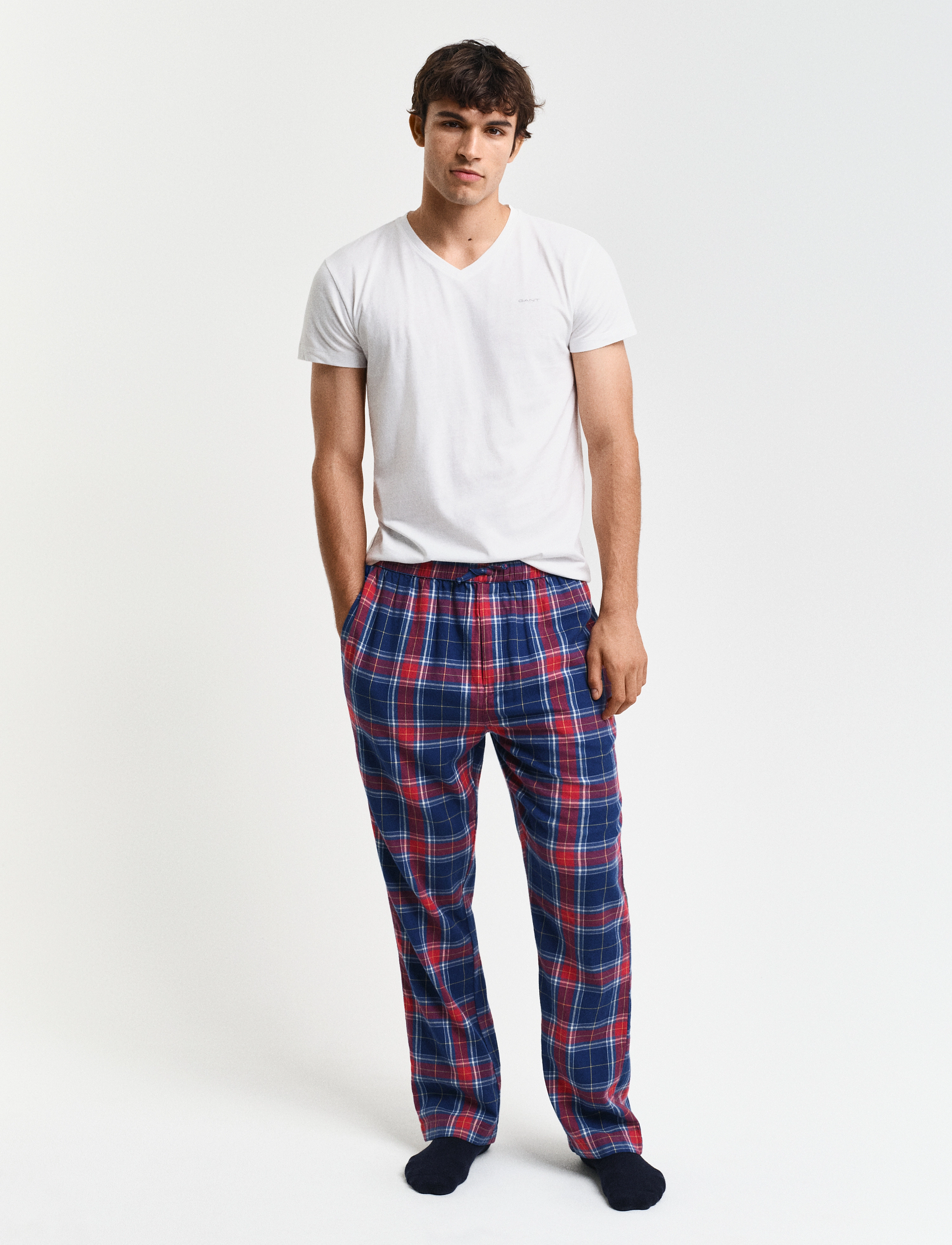 GANT FLANNEL PANTS - Unterwäsche - PERSIAN BLUE / blue