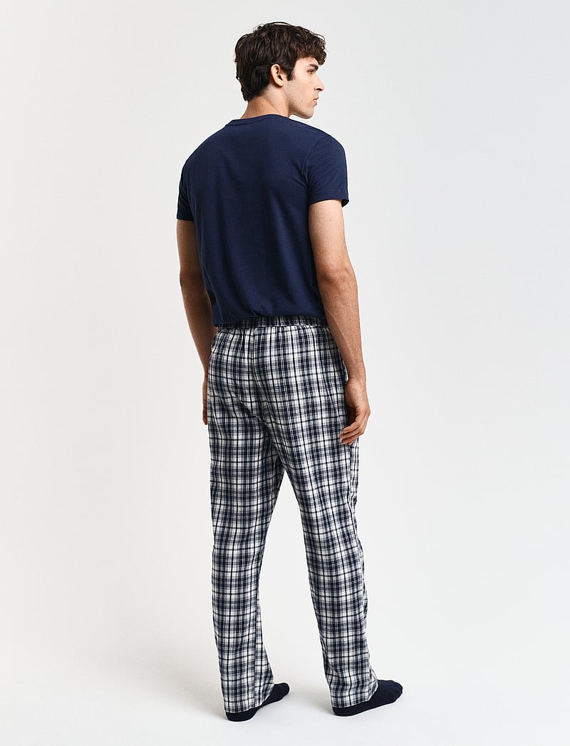 GANT - FLANNEL PANTS - nachtwäsche - evening blue - 3