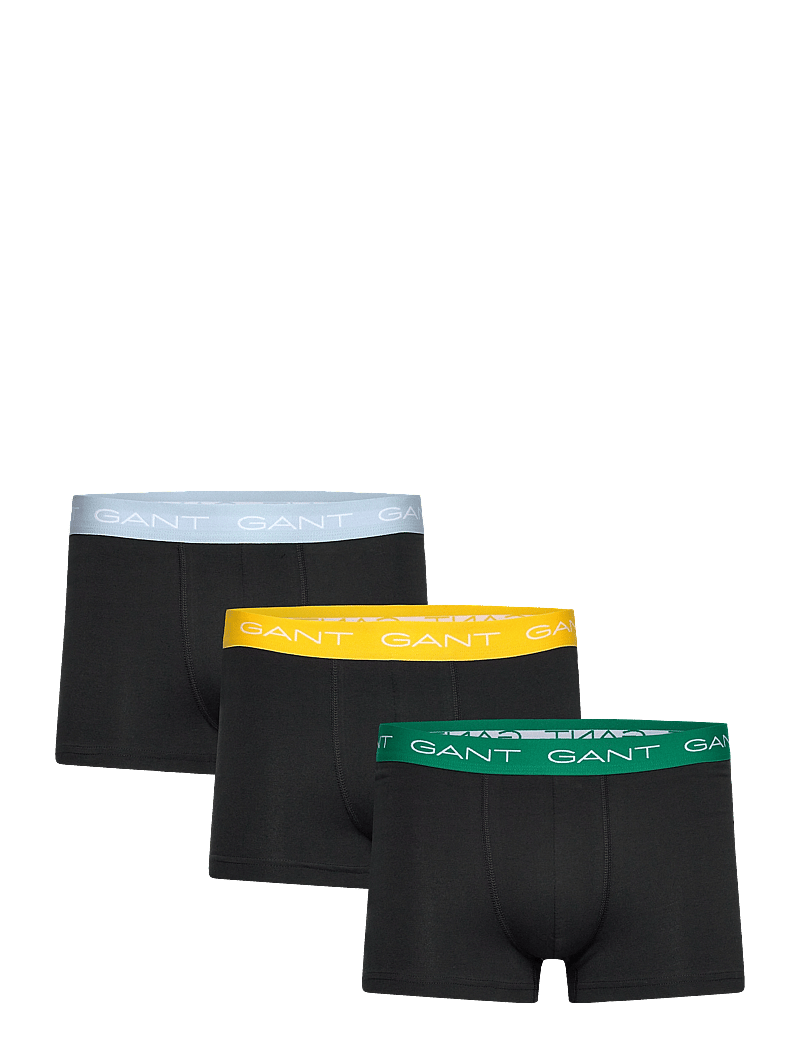 GANT - TRUNK 3-PACK - aluspükste mitmikpakk - black - 0