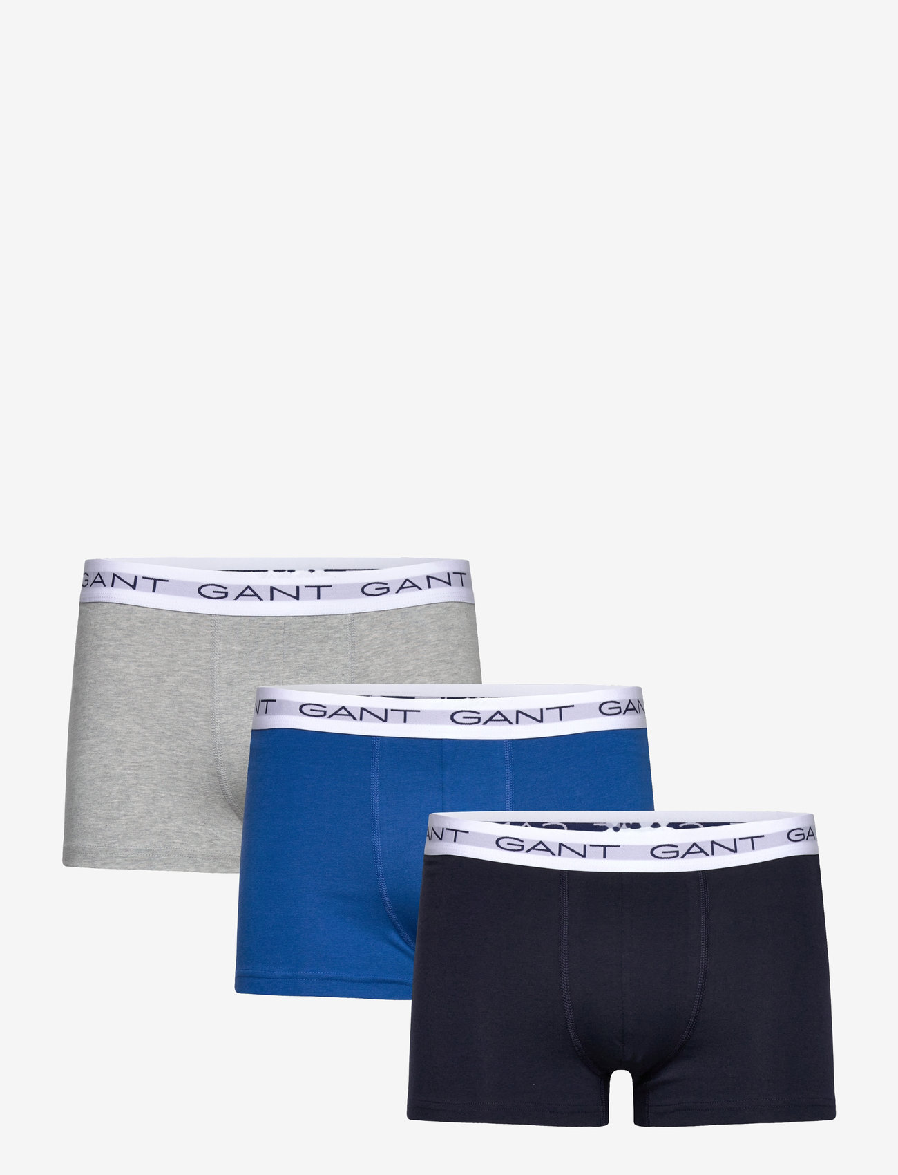 Gant - TRUNK 3-PACK - laveste priser - light grey melange - 0