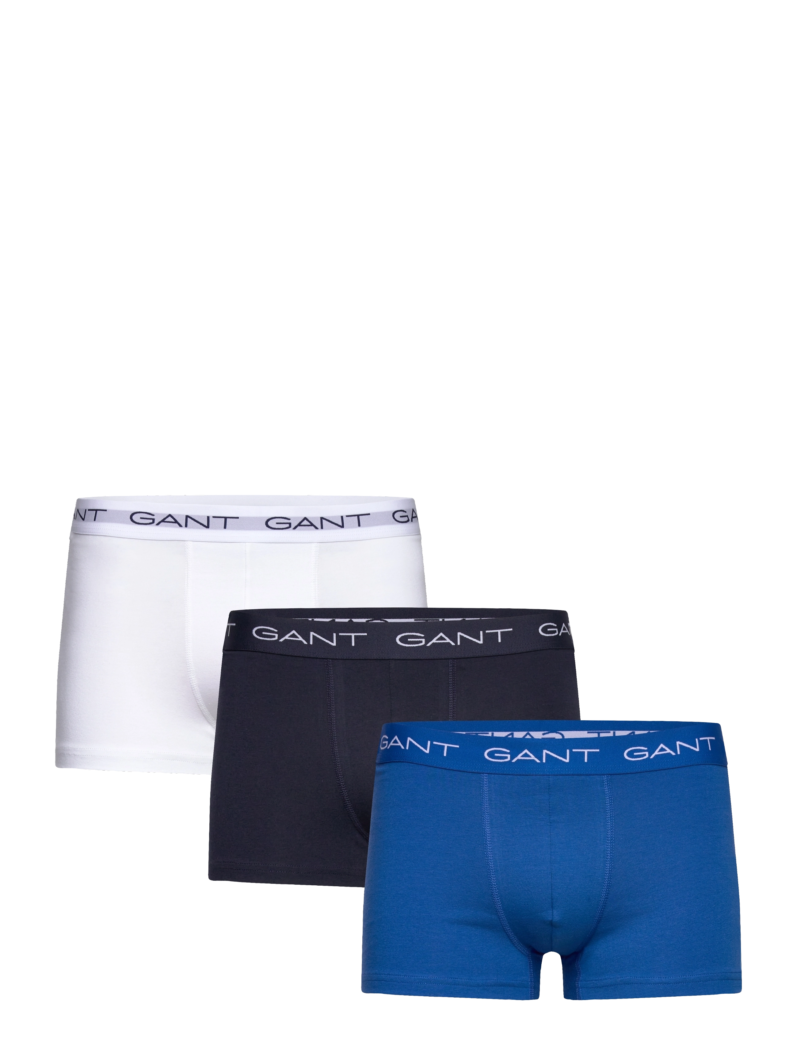 Gant TRUNK 3-PACK - Alushousut - WHITE / blue