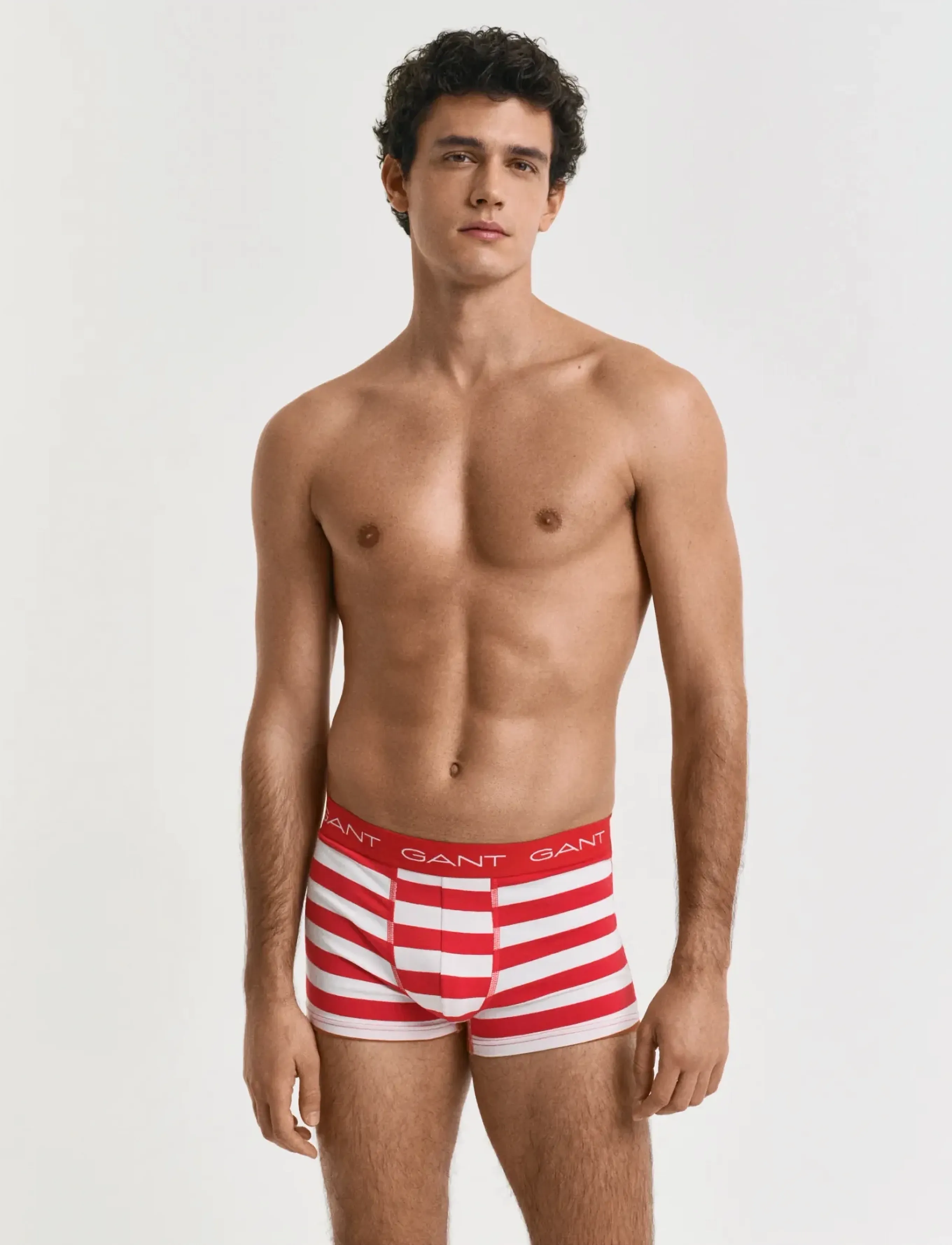 Gant - STRIPE TRUNK 3-PACK - laveste priser - bright red - 1