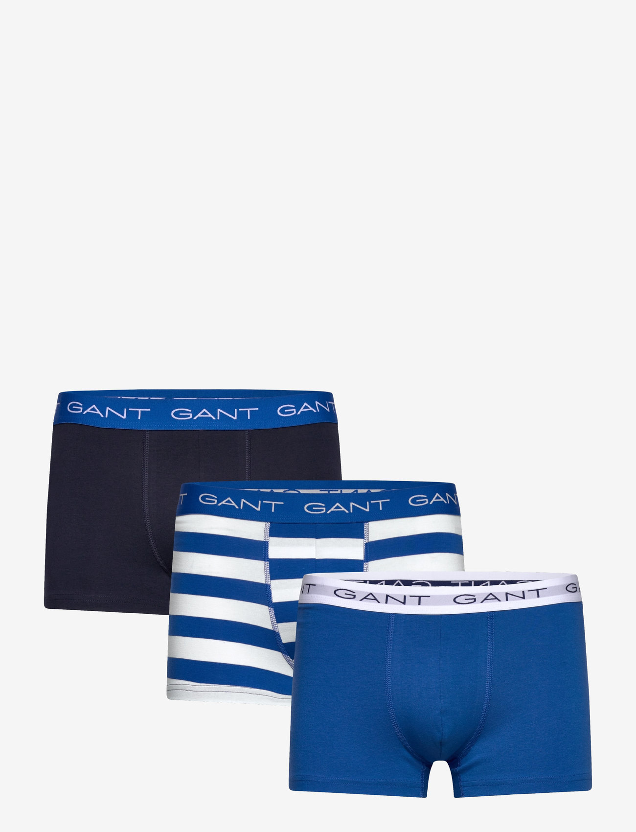 GANT - STRIPE TRUNK 3-PACK - multipack kalsonger - lapis blue - 1