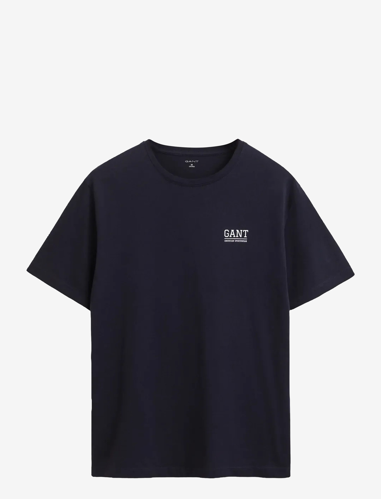 GANT - PAJAMA T-SHIRT - kortärmade t-shirts - evening blue - 1