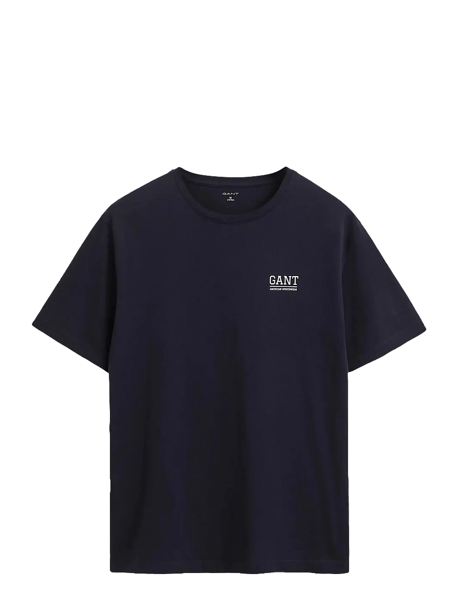 Gant - PAJAMA T-SHIRT - evening blue - 1