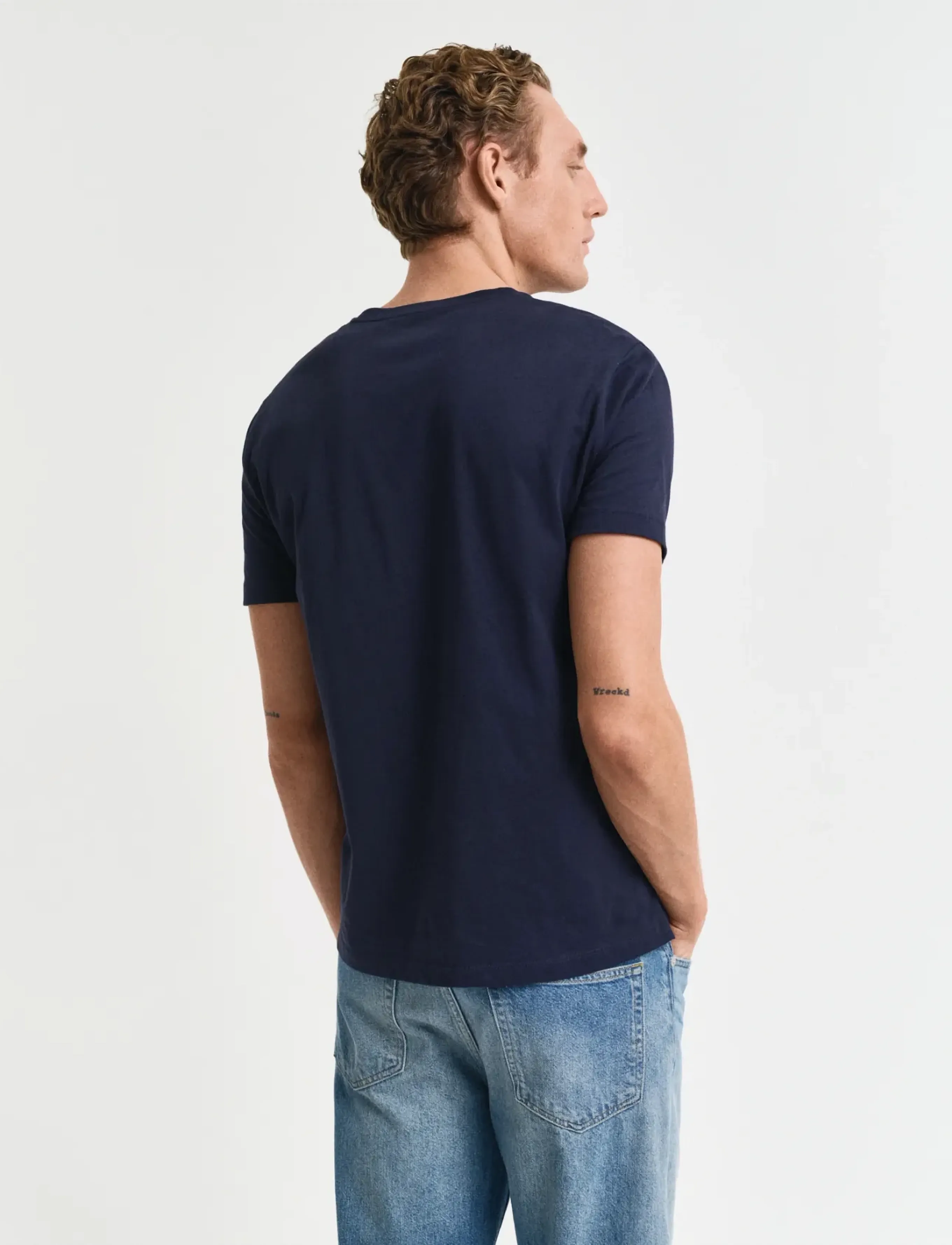 Gant - PAJAMA T-SHIRT - evening blue - 2