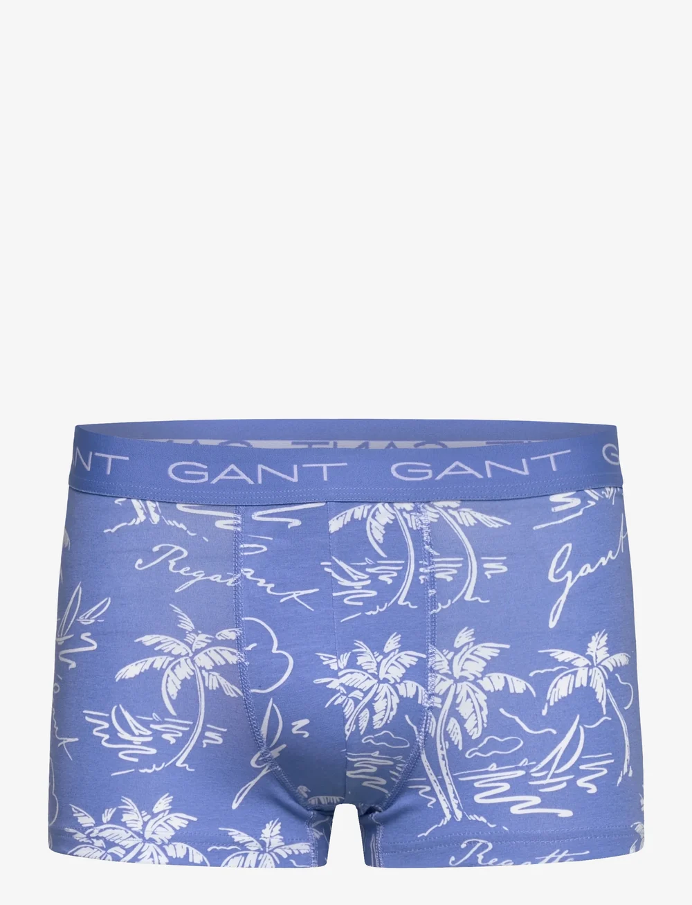GANT - ISLAND PRINT TRUNK 3-PACK - unterhosen im multipack - perfect blue - 2