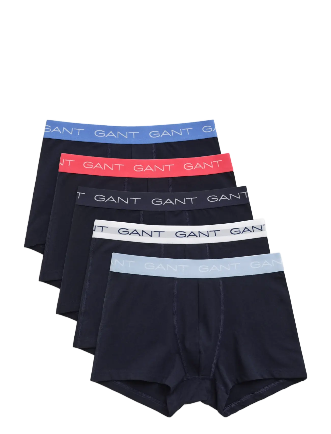 Gant TRUNK 5-PACK - Aluspesu - EVENING BLUE / black