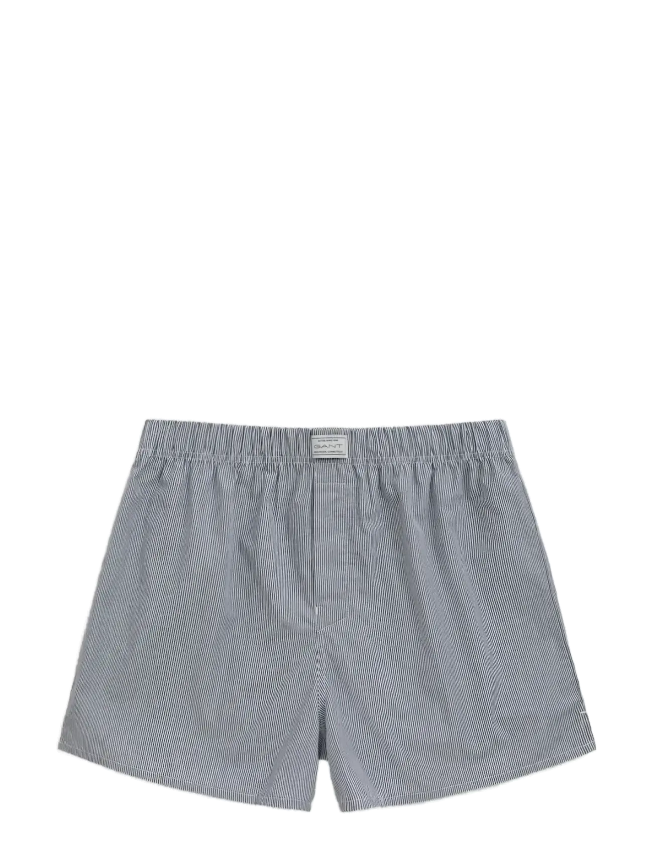 STRIPE AND SOLID BOXER SHORTS 2-P - PERSIAN BLUE