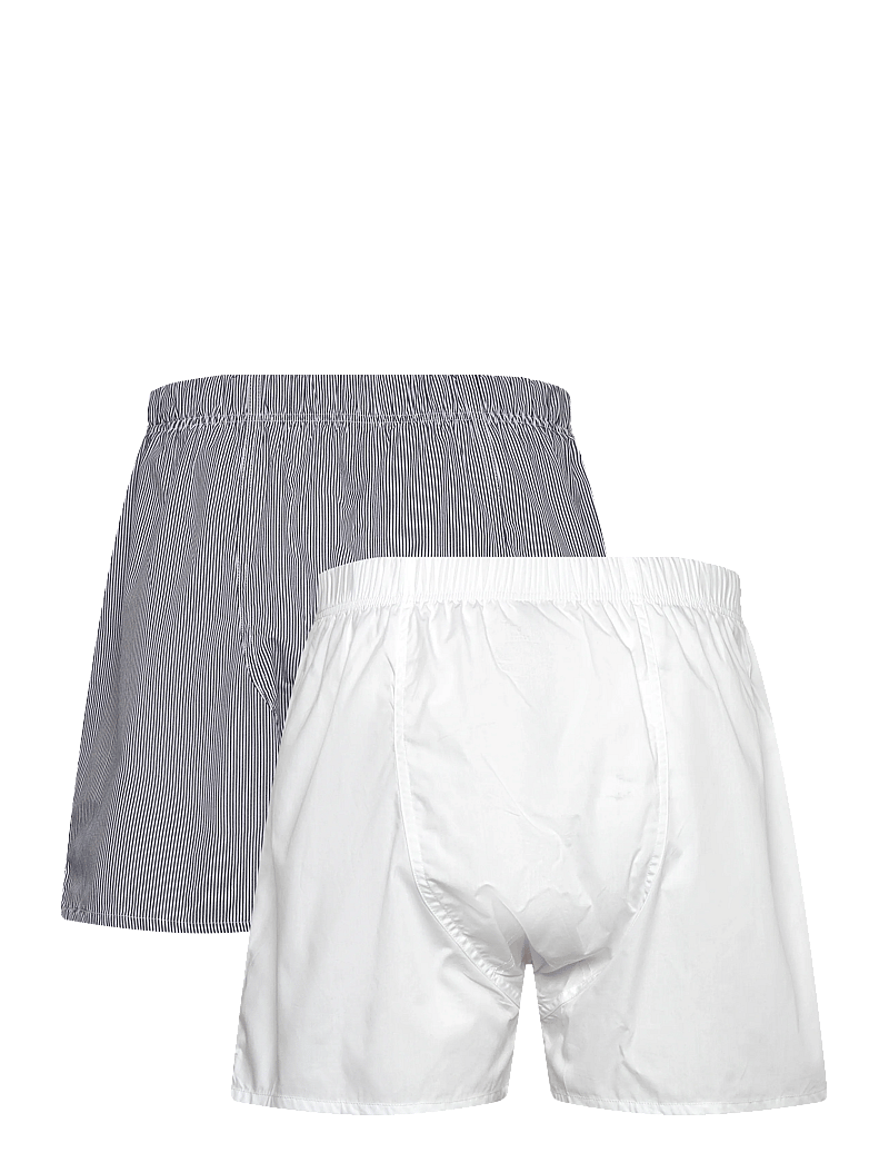 GANT - STRIPE AND SOLID BOXER SHORTS 2-P - multipack kalsonger - persian blue - 4