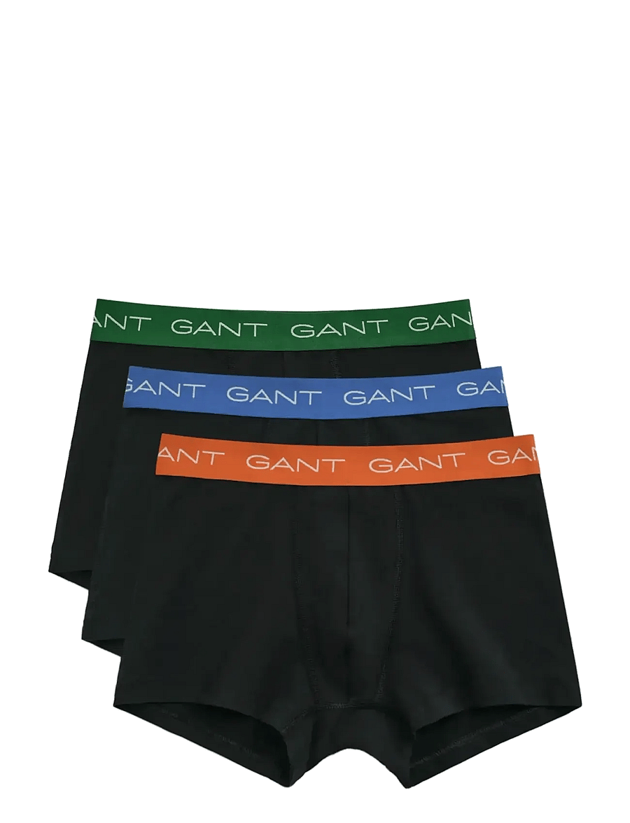 Gant - TRUNK 3-PACK - unterhosen im multipack - black - 0