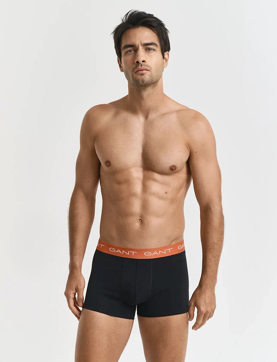 Gant - TRUNK 3-PACK - unterhosen im multipack - black - 1