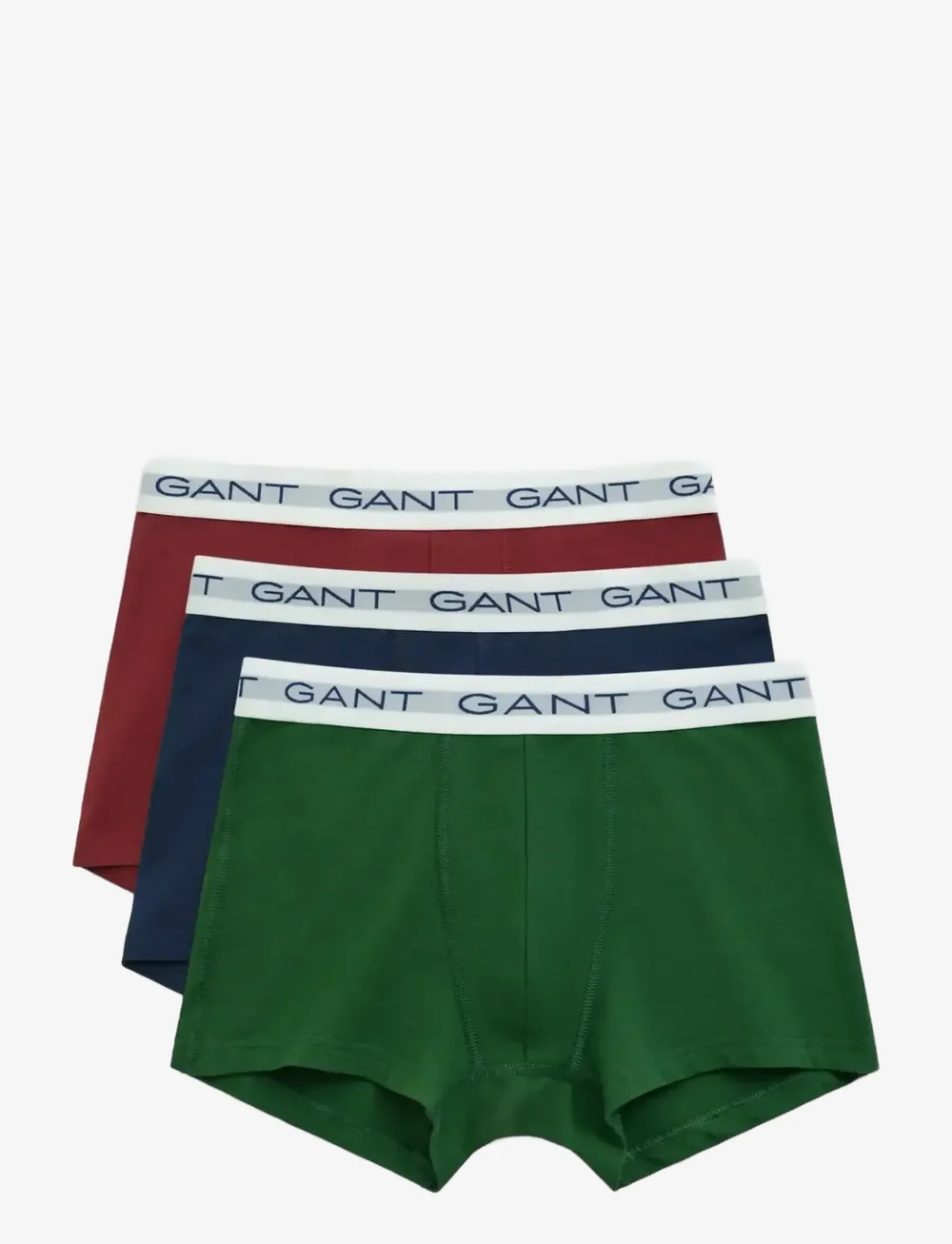 GANT - TRUNK 3-PACK - aluspükste mitmikpakk - forest green - 0