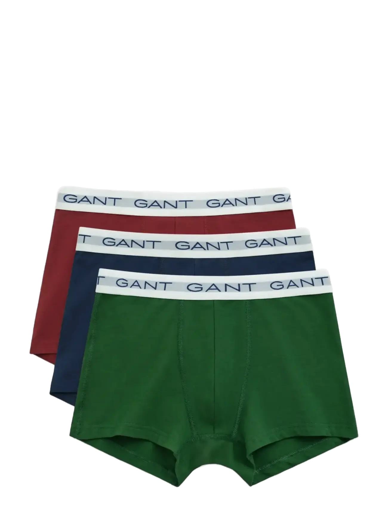 Gant TRUNK 3-PACK - Aluspesu - FOREST GREEN / multi