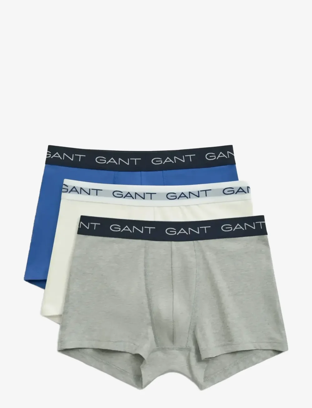 GANT - TRUNK 3-PACK - multipack underbukser - light grey melange - 0