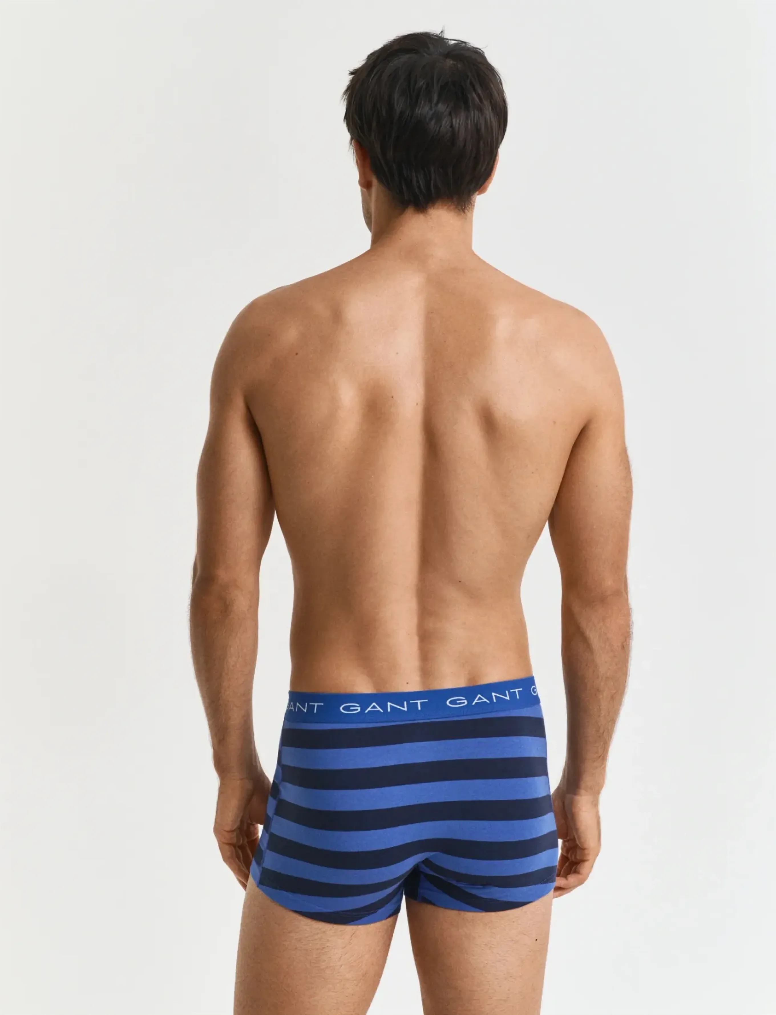 GANT - STRIPED TRUNK 3-PACK - rich blue - 2