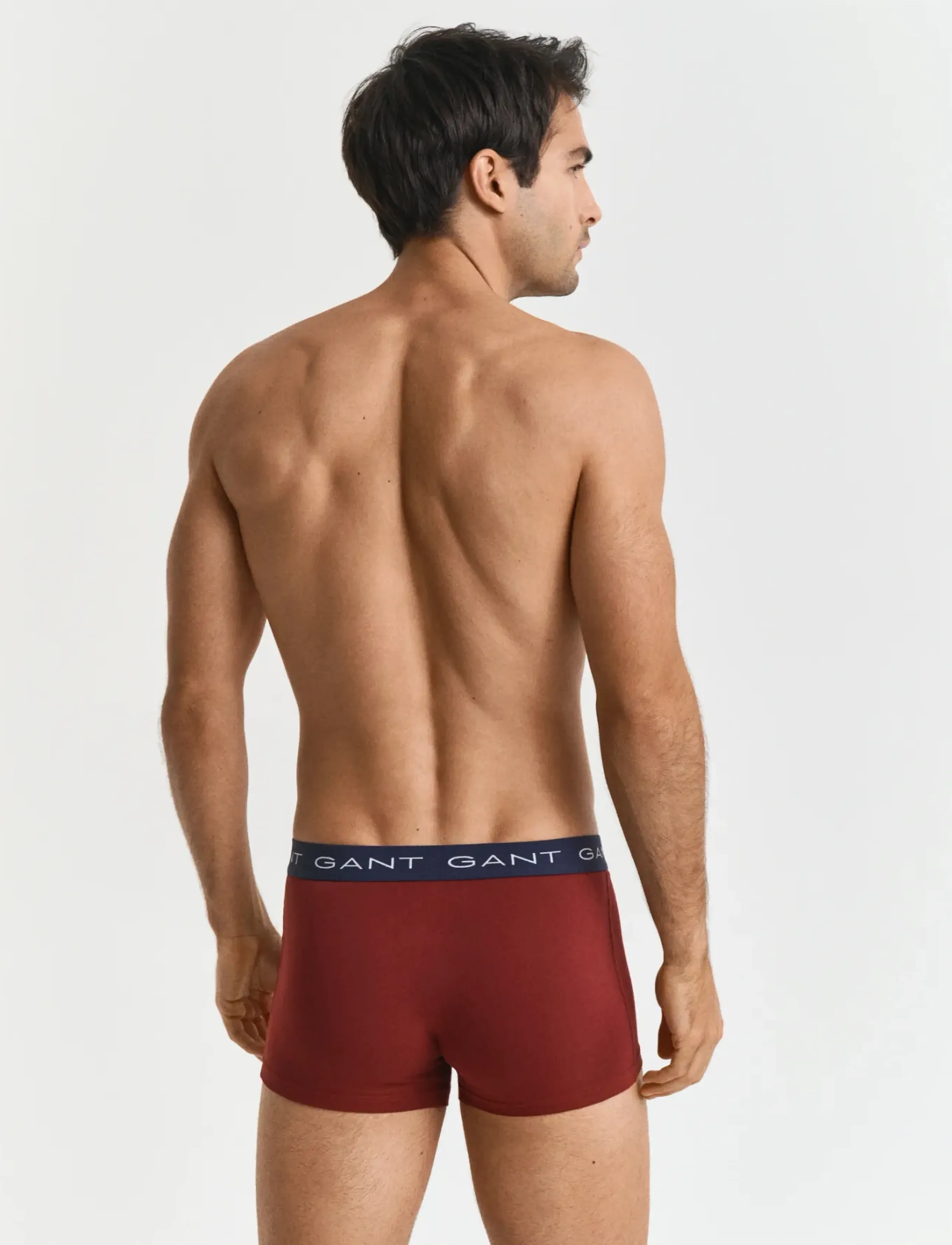 GANT - MULTISTRIPED TRUNK 3-PACK - plumped red - 2