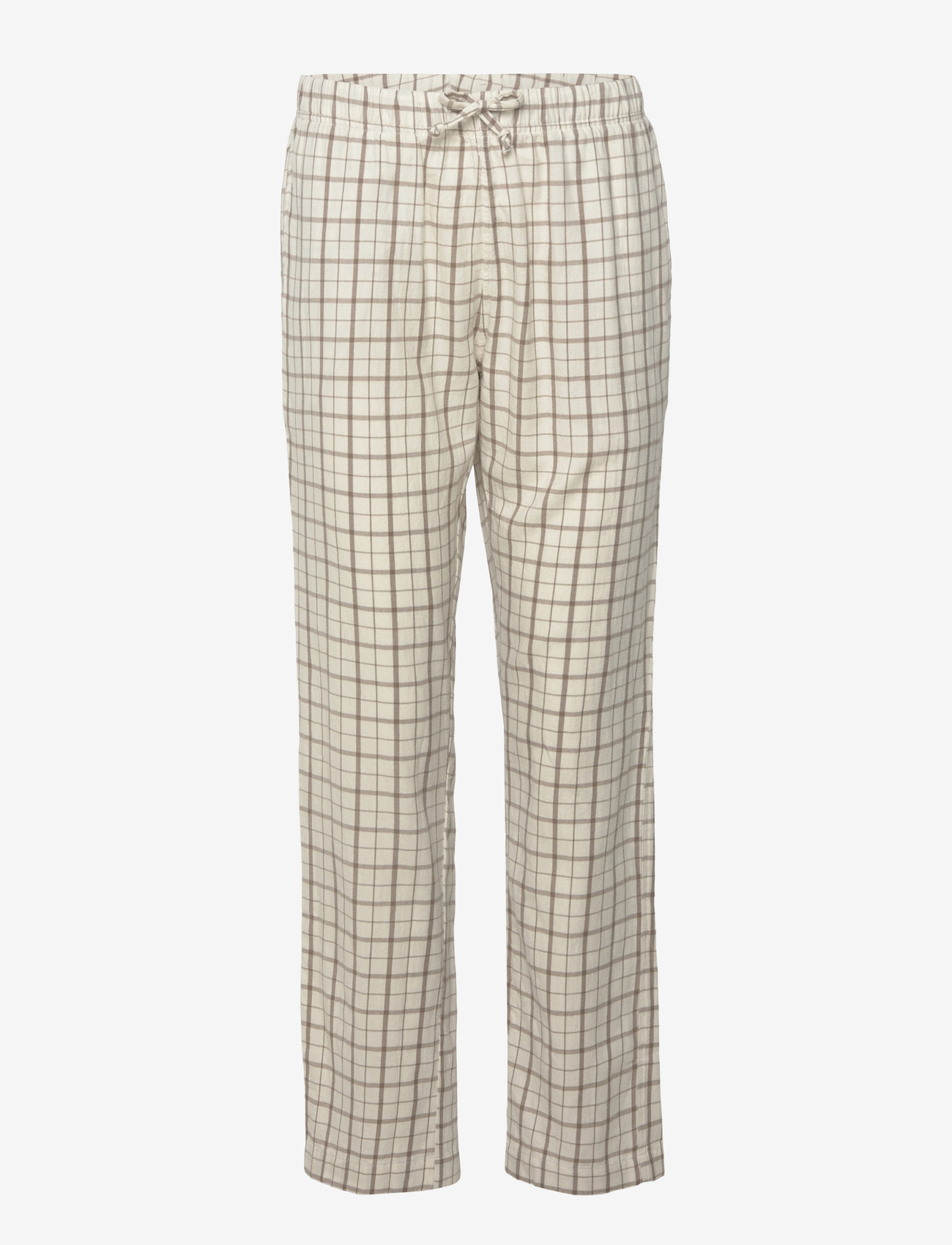 Gant - FLANNEL PAJAMA SET GIFT BOX - pidžaamad - cream - 2