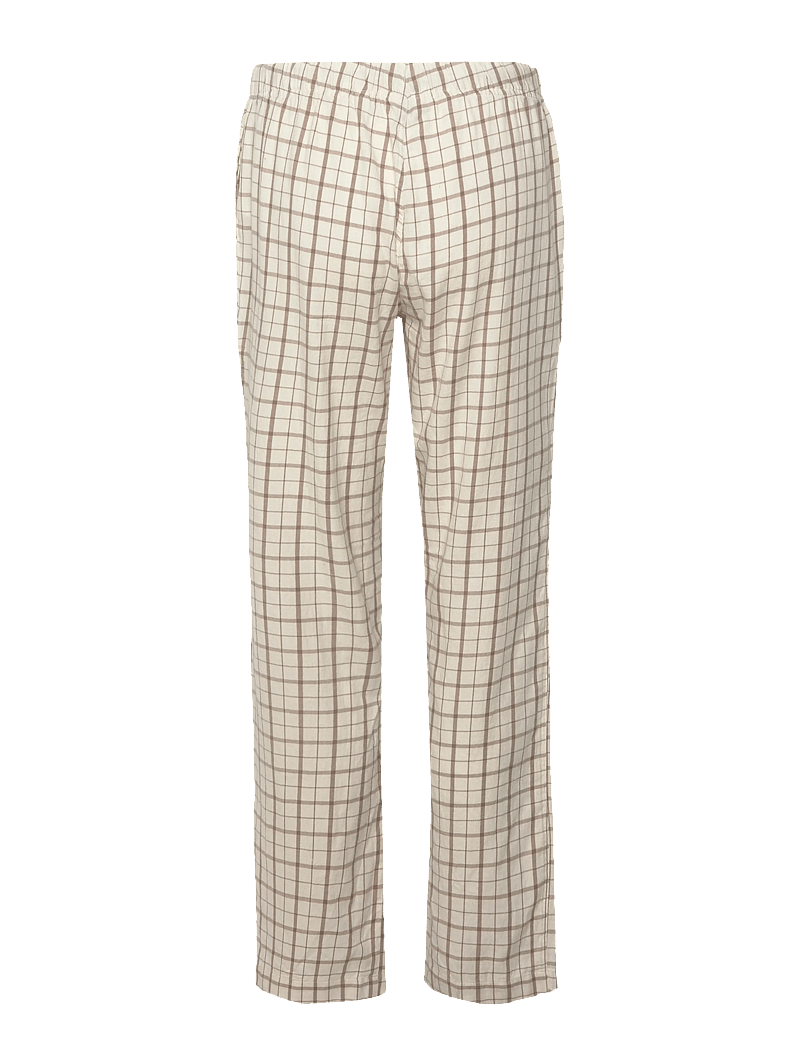 Gant - FLANNEL PAJAMA SET GIFT BOX - pidžaamad - cream - 3