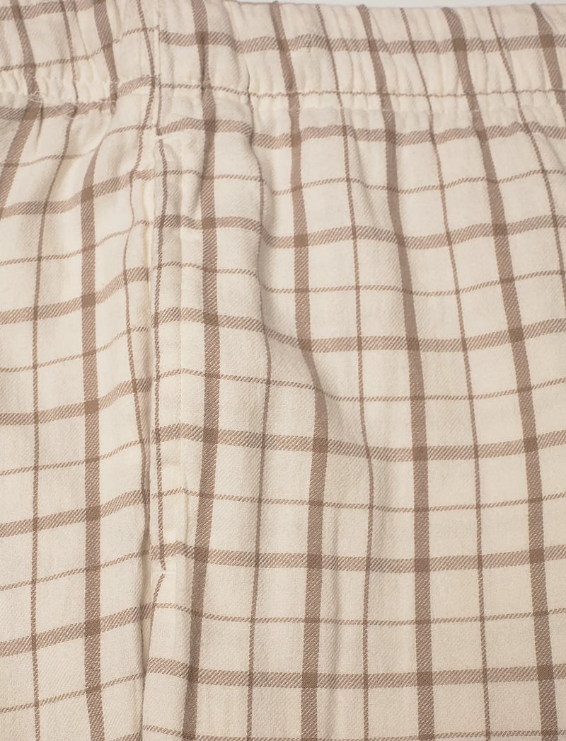 Gant - FLANNEL PAJAMA SET GIFT BOX - pidžaamad - cream - 5
