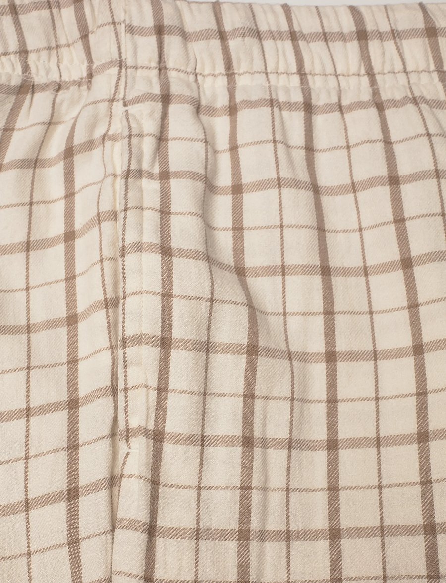 Gant - FLANNEL PAJAMA SET GIFT BOX - pyjamas - cream - 5