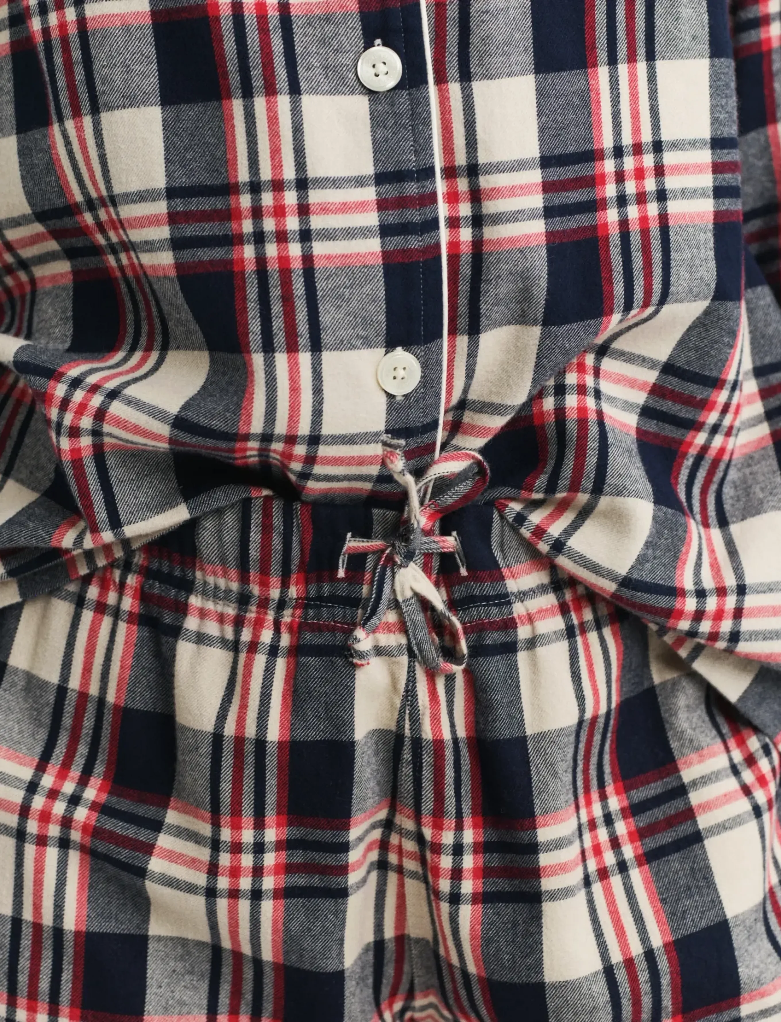 Gant - FLANNEL PAJAMA SET GIFT BOX - pyjamas - ruby red - 2