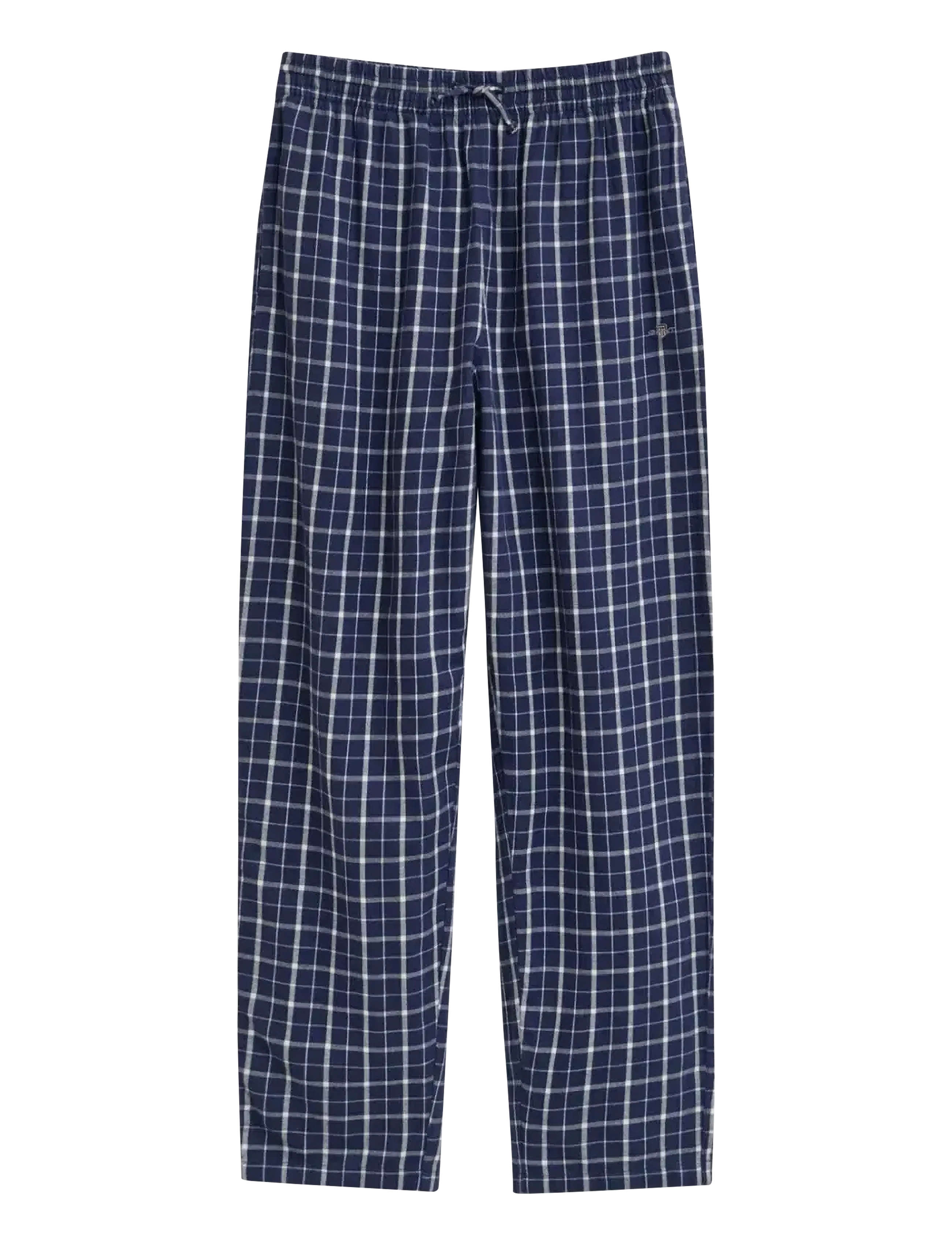 GANT Checked Flannel Pajama Hosen Blau - 170 - Kinder