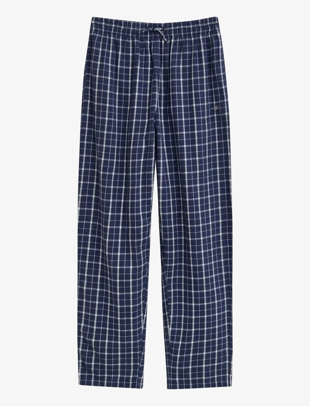 GANT - CHECKED FLANNEL PAJAMA PANTS - pyjama's - persian blue - 0
