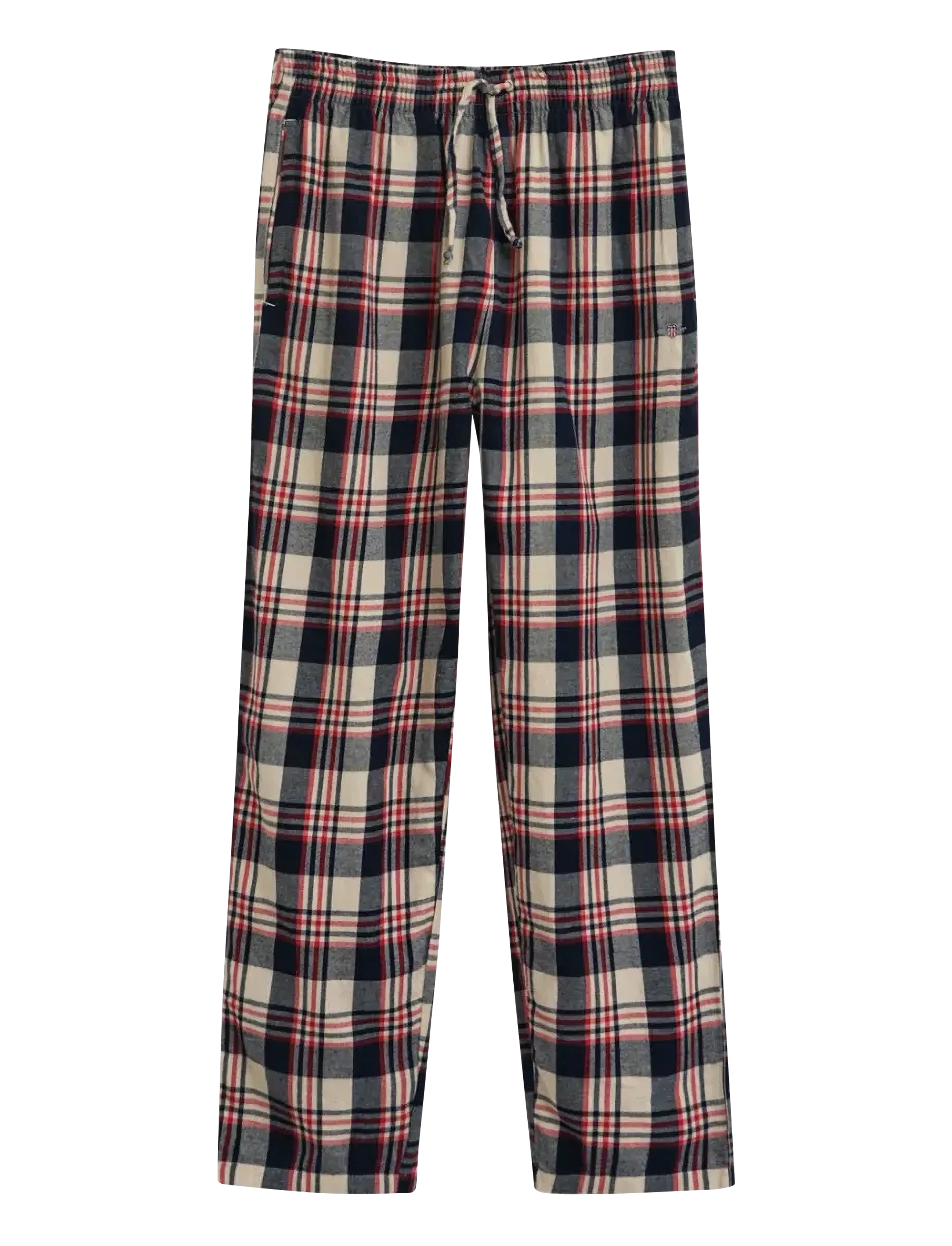 GANT Checked Flannel Pajama Hosen Patterned - 170 - Kinder