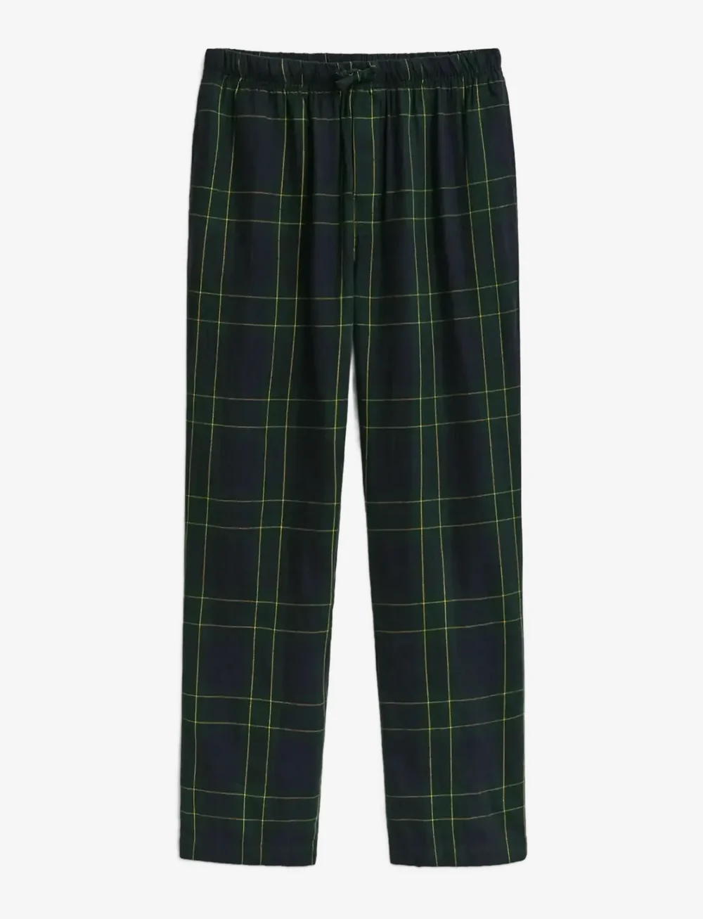 GANT - FLANNEL CHECK PANTS - pyjama bottoms - forest green - 1