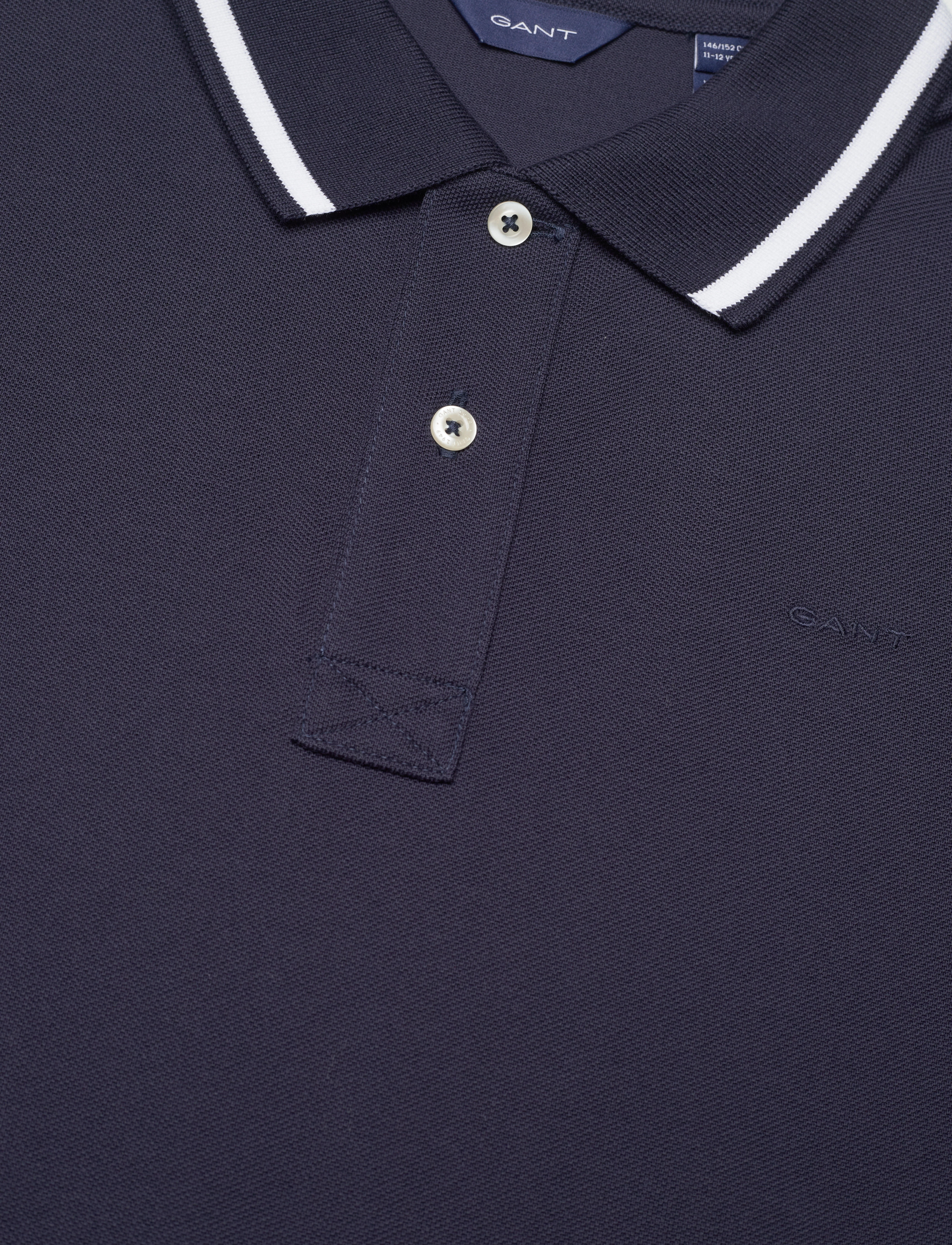 GANT - RELAXED PIQUE - evening blue - 2