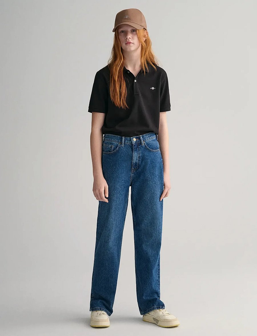Gant - SHIELD SS PIQUE - kurzärmelig - black - 5