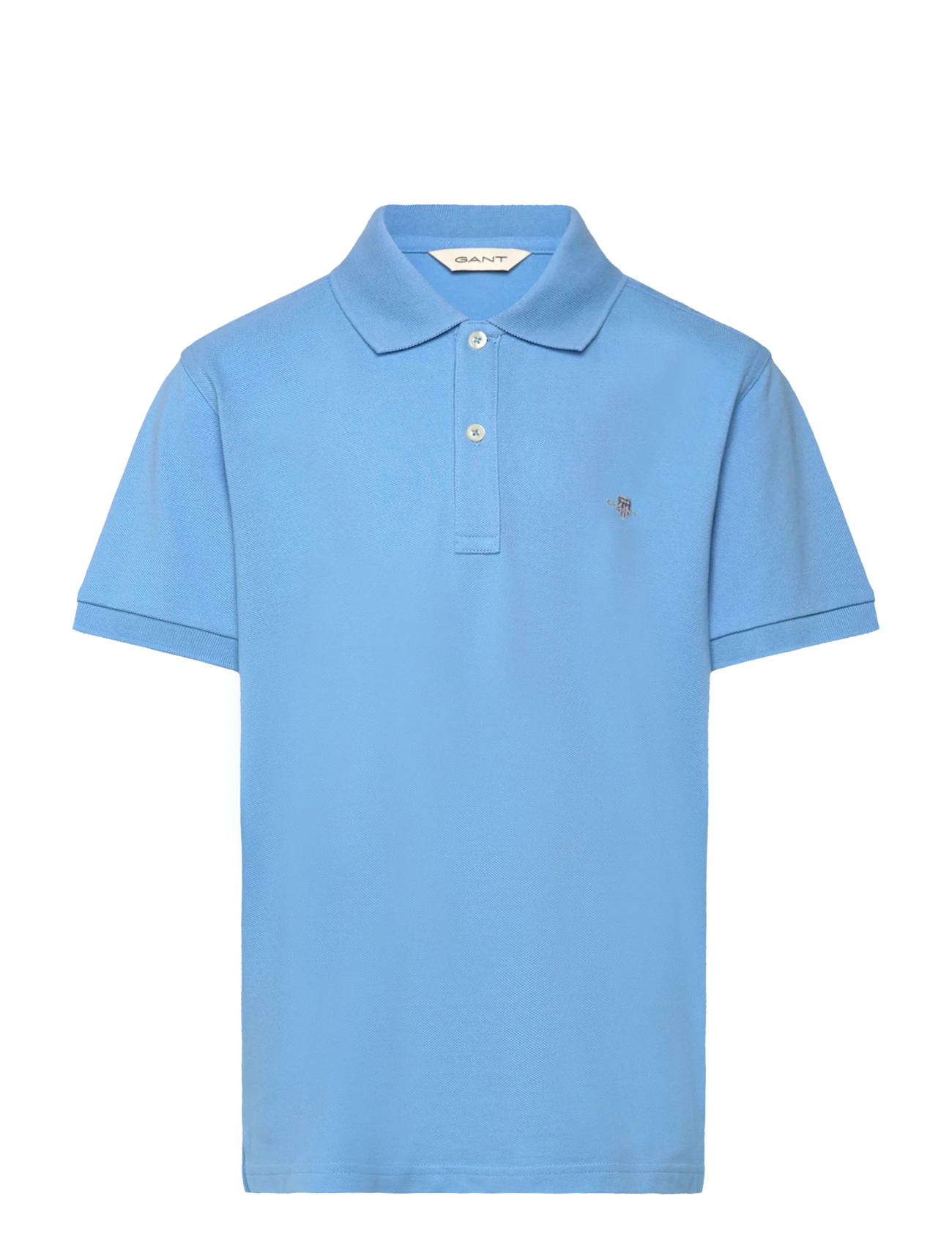 Gant SHIELD SS PIQUE - Basics - DREAM BLUE / blue