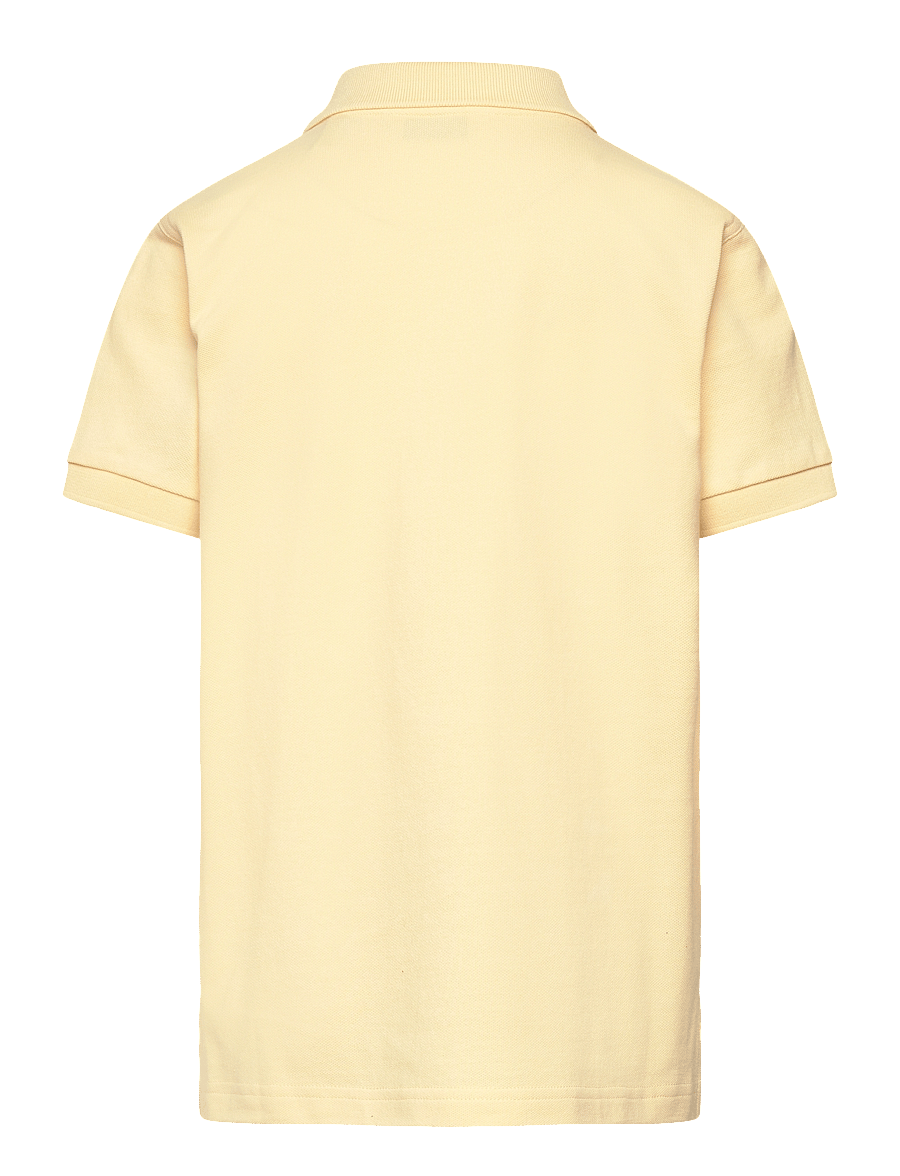 Gant - SHIELD SS PIQUE - lühikeste varrukatega polod - dusty light yellow - 1