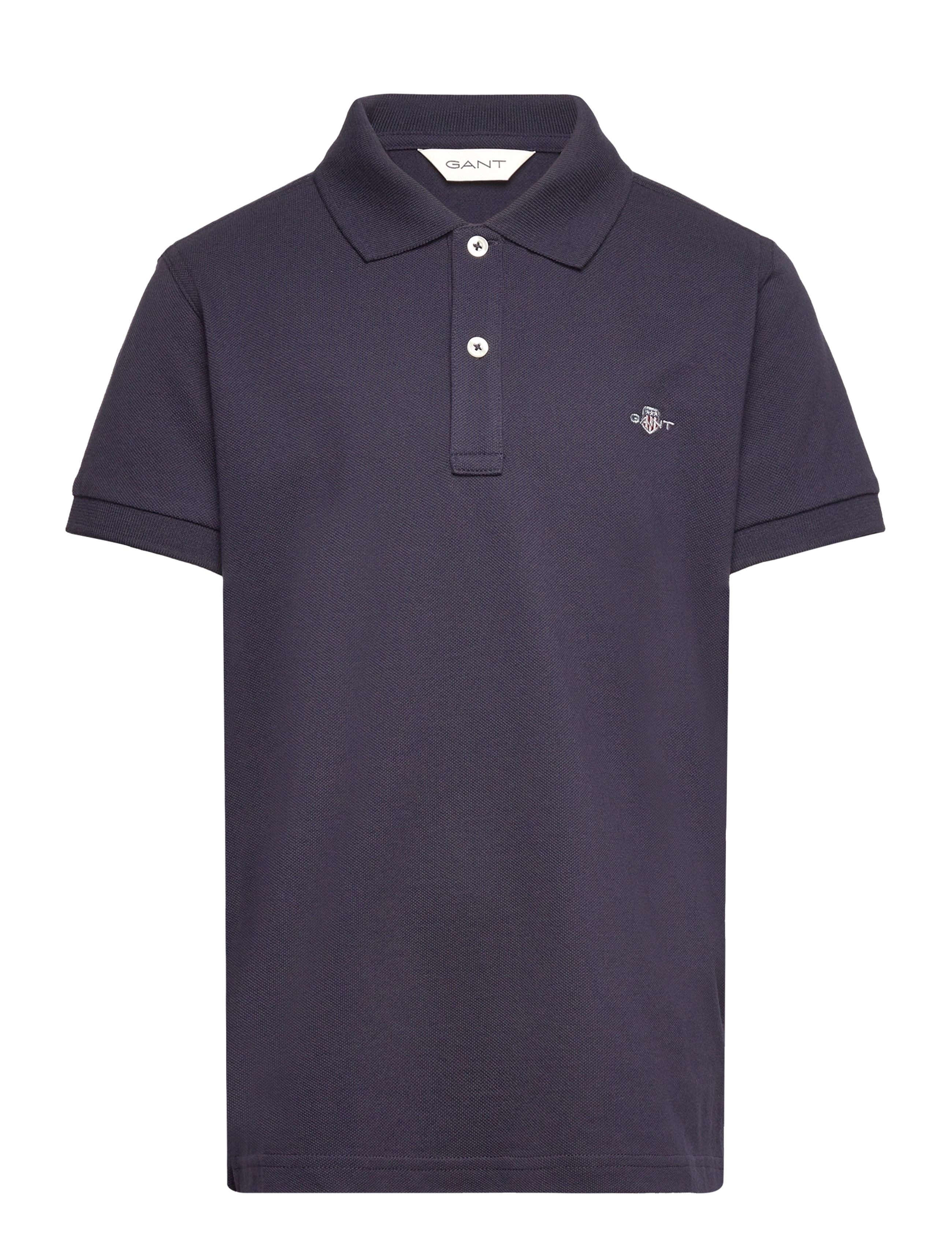 Gant SHIELD SS PIQUE - Poloshirts - EVENING BLUE / navy