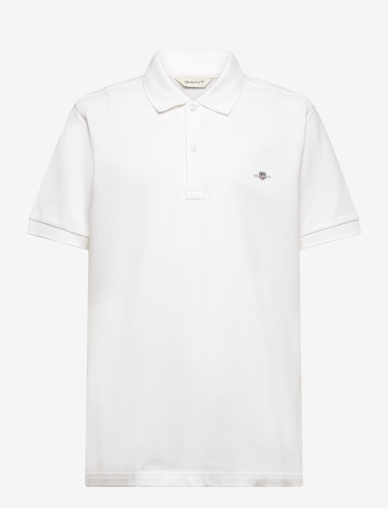 GANT - SHIELD SS PIQUE - poloer - white - 0