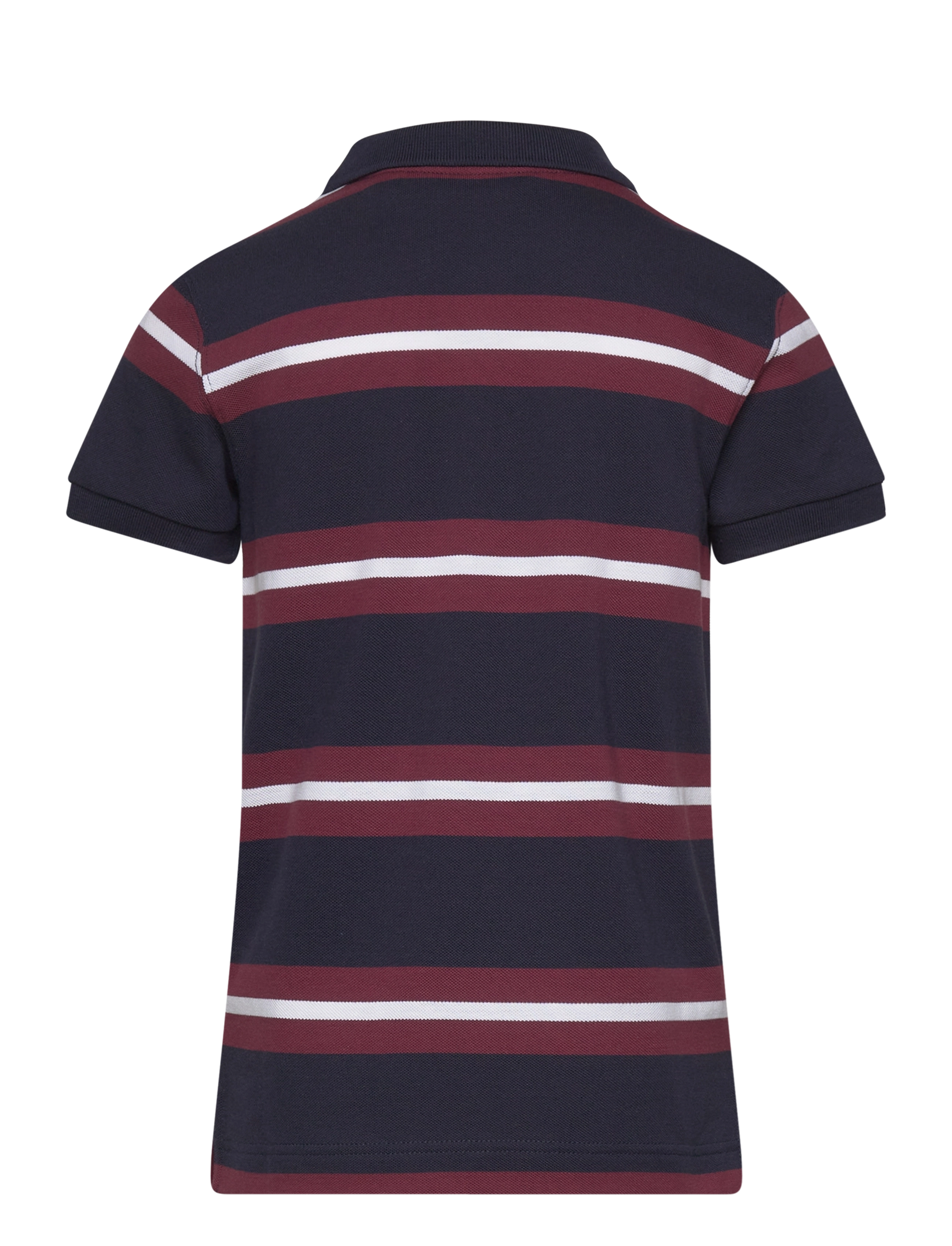 GANT - STRIPED SS PIQUE - evening blue - 1