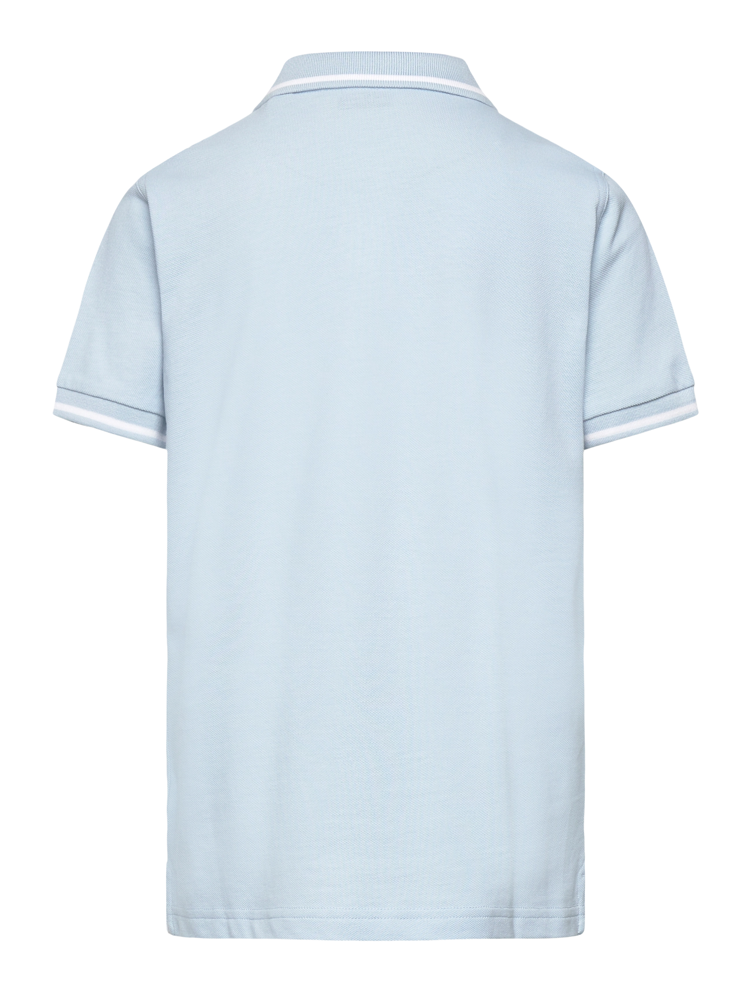 Gant - CONTRAST TIPPING SS PIQUE RUGGER - korte mouwen - calming blue - 1