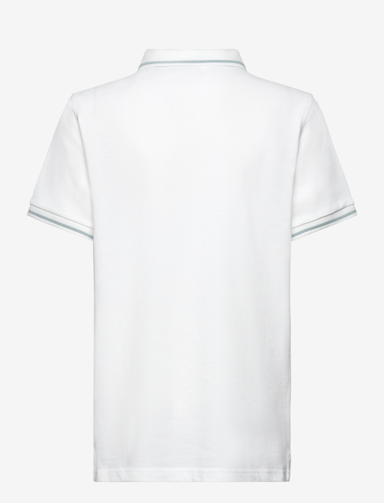 GANT - CONTRAST TIPPING SS PIQUE RUGGER - lühikeste varrukatega polod - white - 1