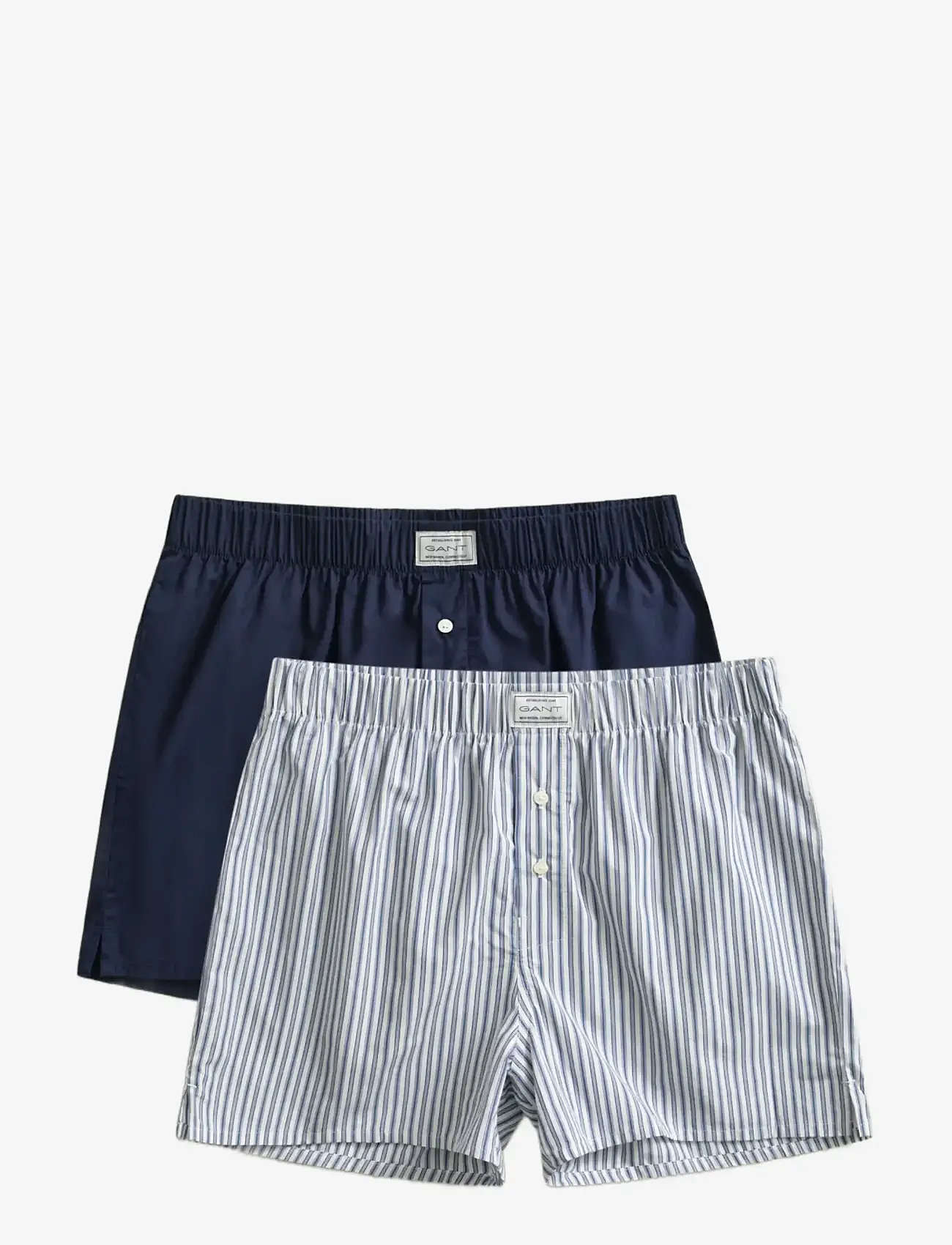 Gant - BOXER SHORTS 2-PACK - boxershorts - vintage blue - 1