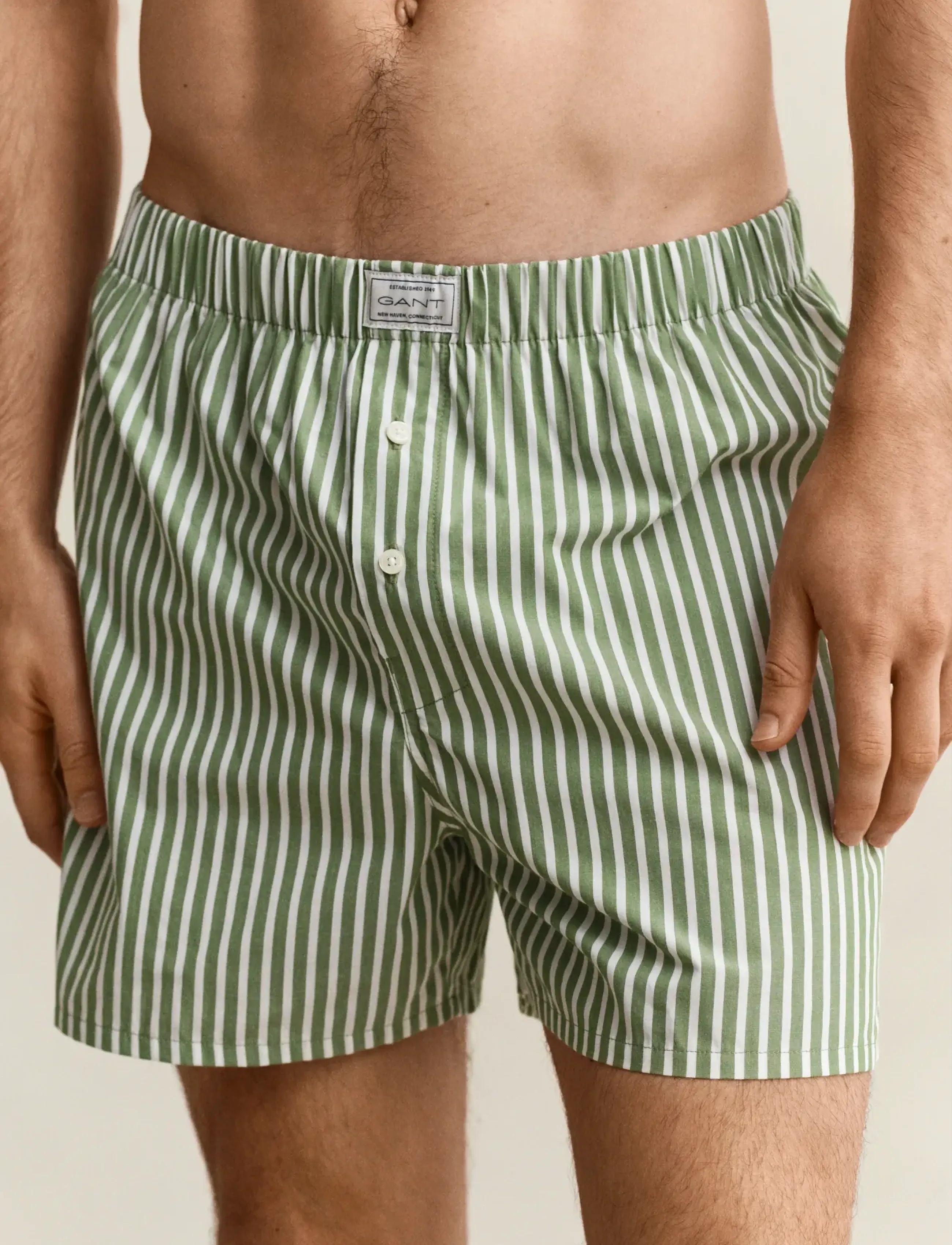 Gant - BOXER SHORTS 2-PACK - caleçons - herb green - 3