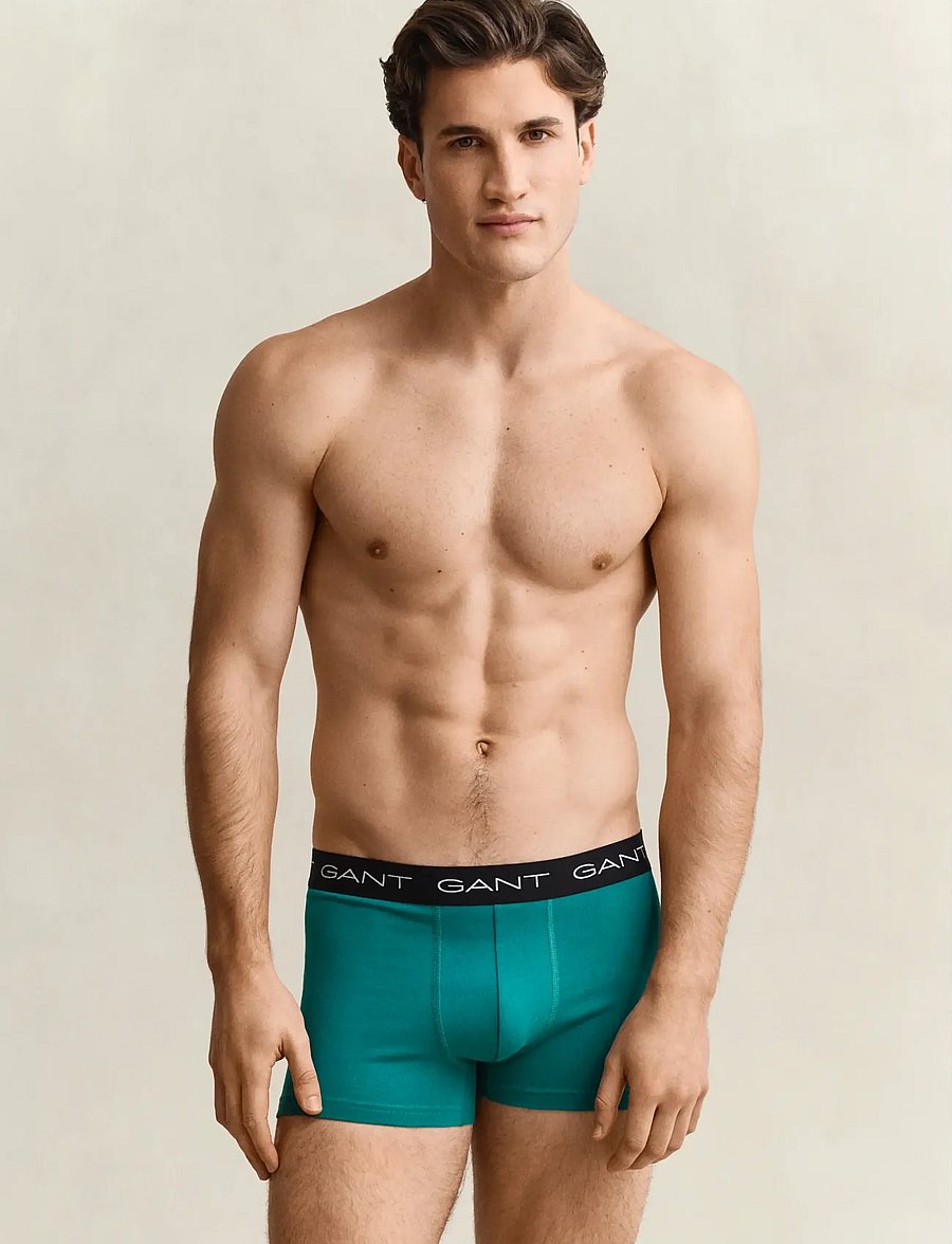 Gant - TRUNK 3-PACK - alushousut monipakkauksessa - aqua blue - 0